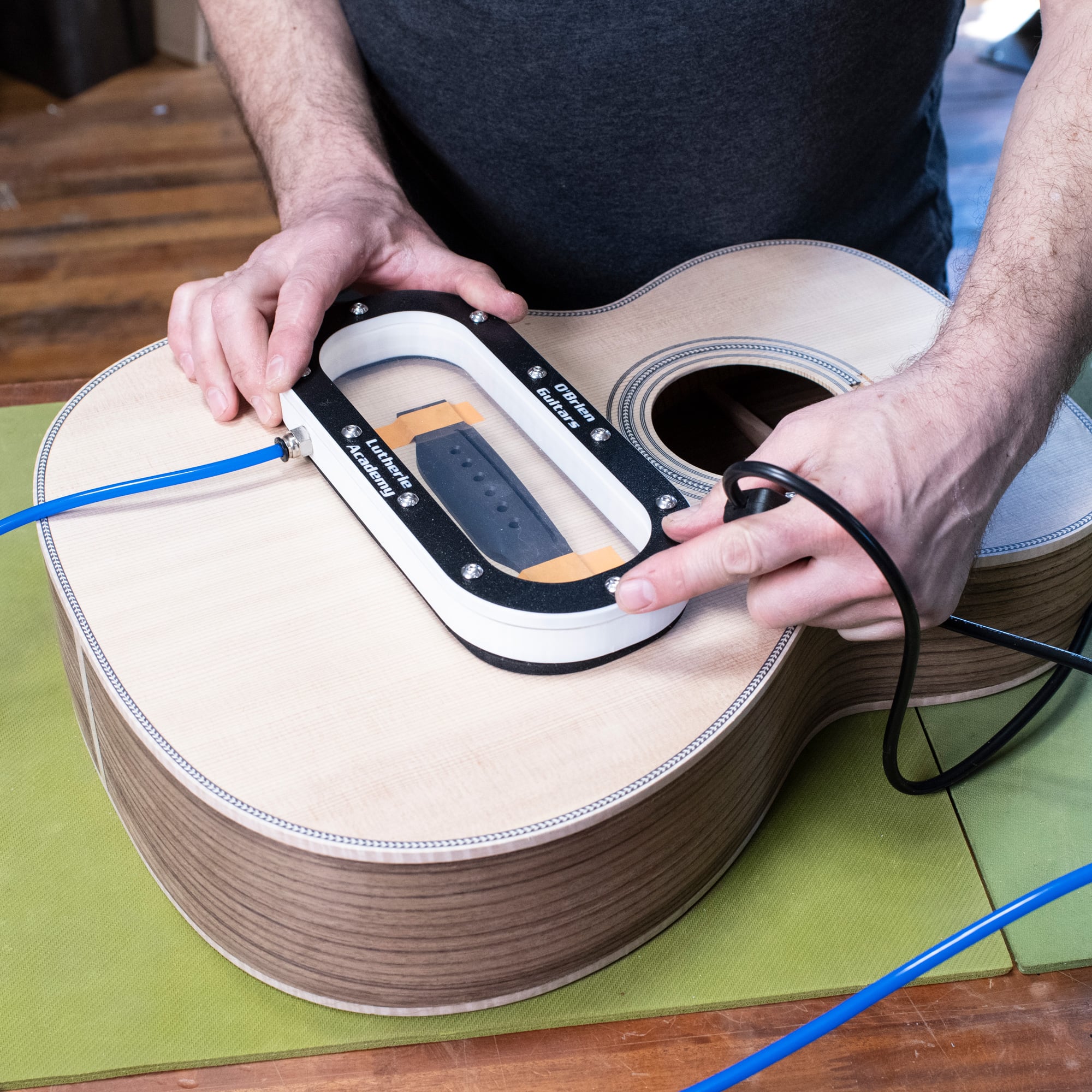 Abrazadera de vacío de puente