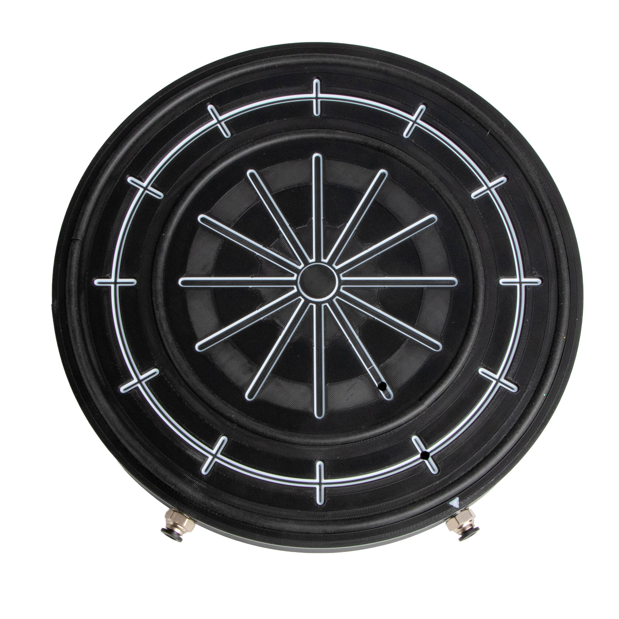 Abrazadera de vacío de banco de doble cara