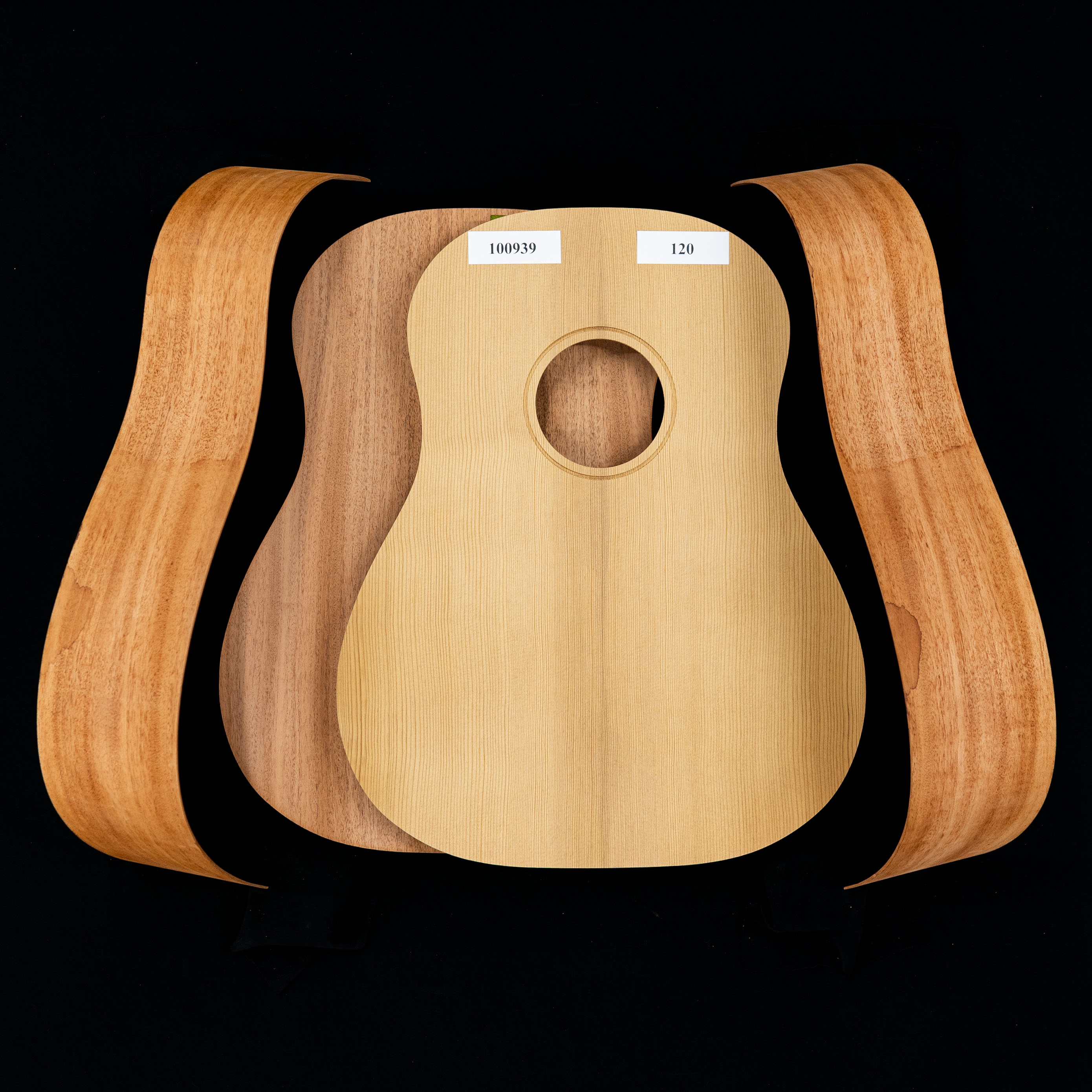 Jumbo-45 kit de guitarra acústica con abeto rojo torrefactado y caoba - 120 Jumbo-45 kit de guitarra acústica con abeto rojo torrefactado y caoba - 120