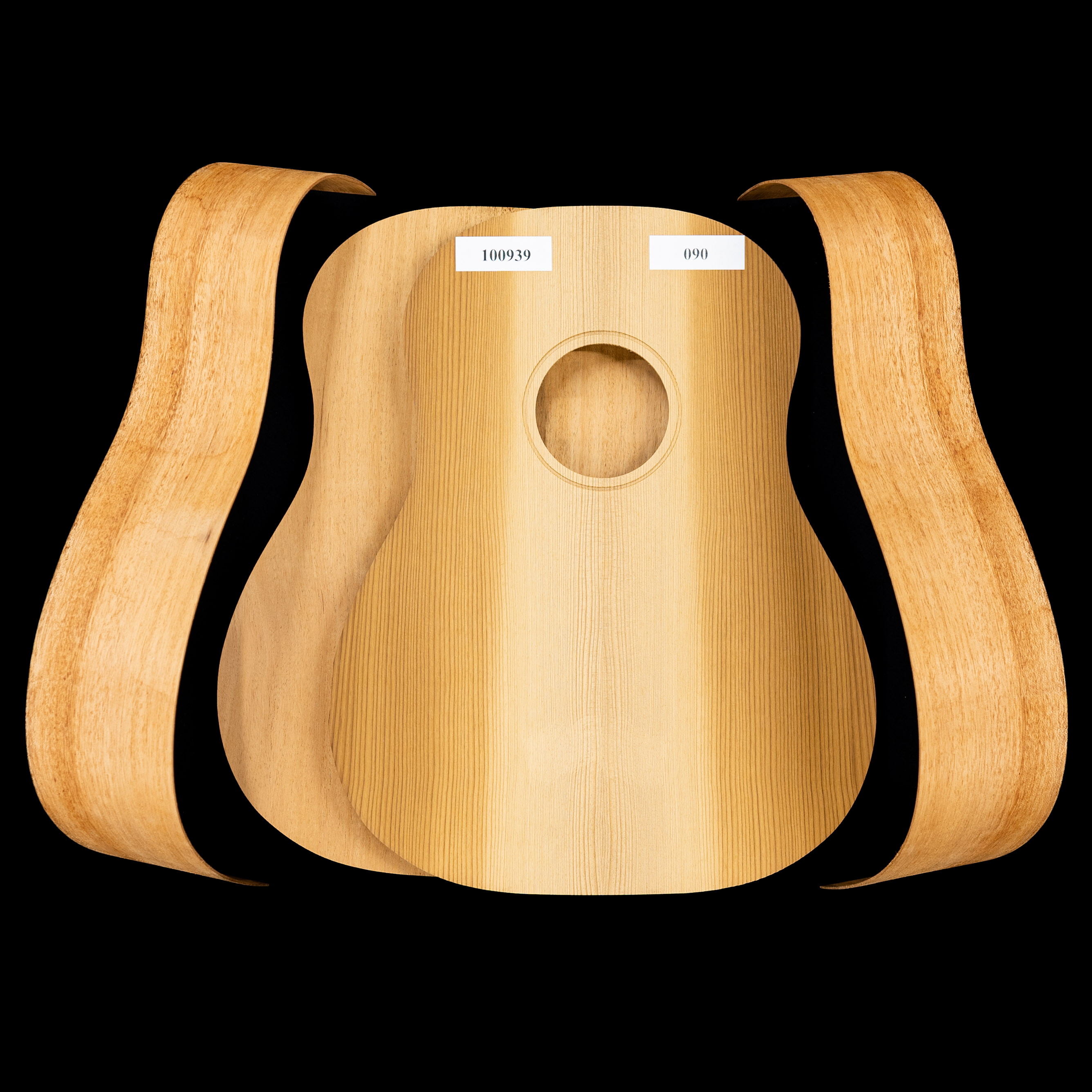 Jumbo-45 kit de guitarra acústica con abeto rojo torrefactado y caoba - 090 Jumbo-45 kit de guitarra acústica con abeto rojo torrefactado y caoba - 090