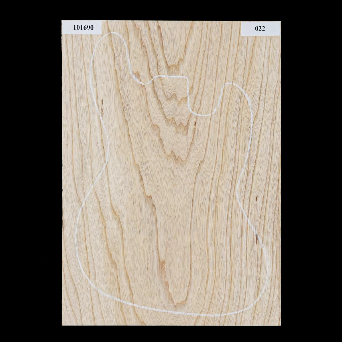 Cuerpo cuerpo en bruto sobredimensionado de fresno del pantano, 1-Piece (11,7 lb) - 022 Cuerpo cuerpo en bruto sobredimensionado de fresno del pantano, 1-Piece (11,7 lb) - 022