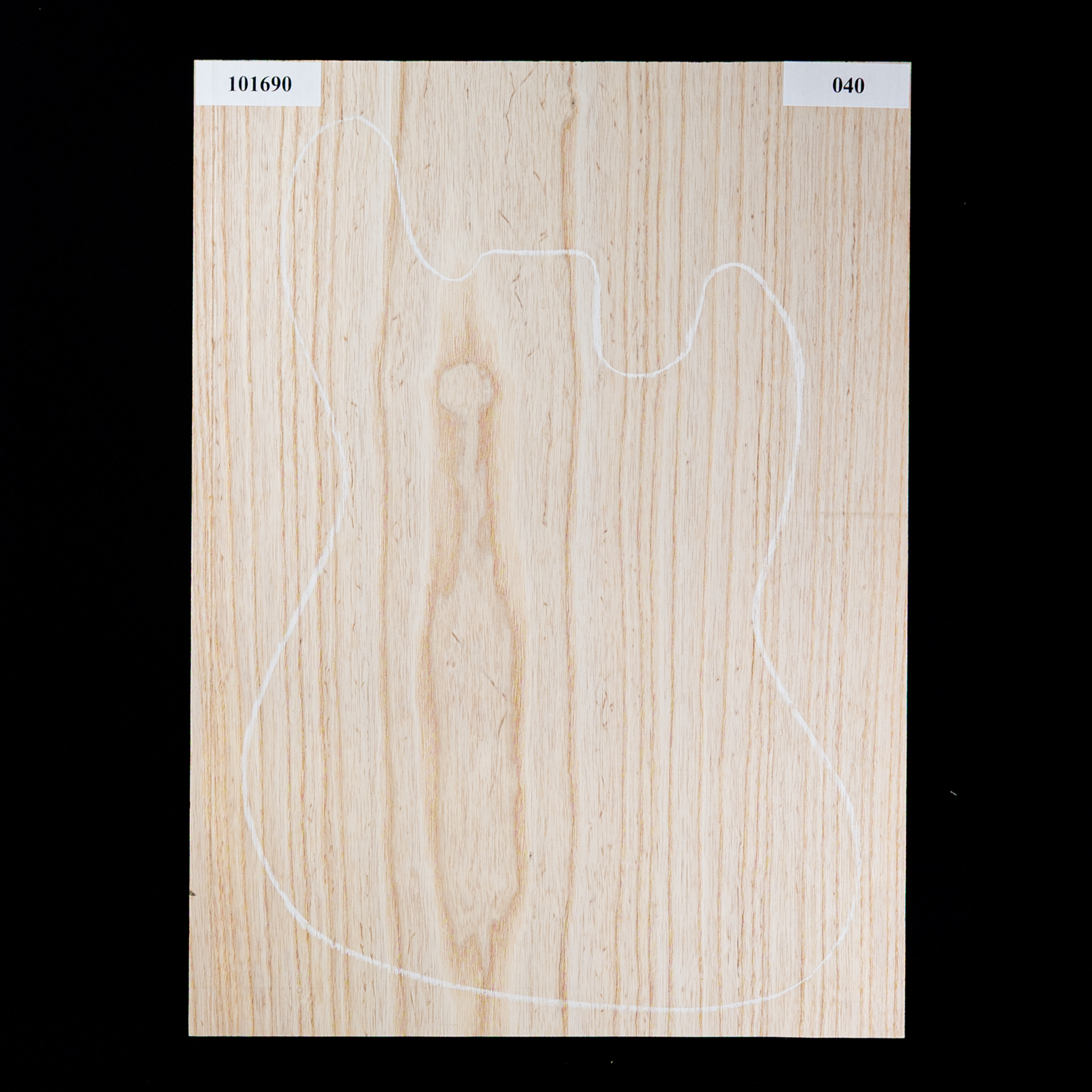 Cuerpo cuerpo en bruto sobredimensionado de fresno del pantano, 1-Piece (11 lb) - 040 Cuerpo cuerpo en bruto sobredimensionado de fresno del pantano, 1-Piece (11 lb) - 040