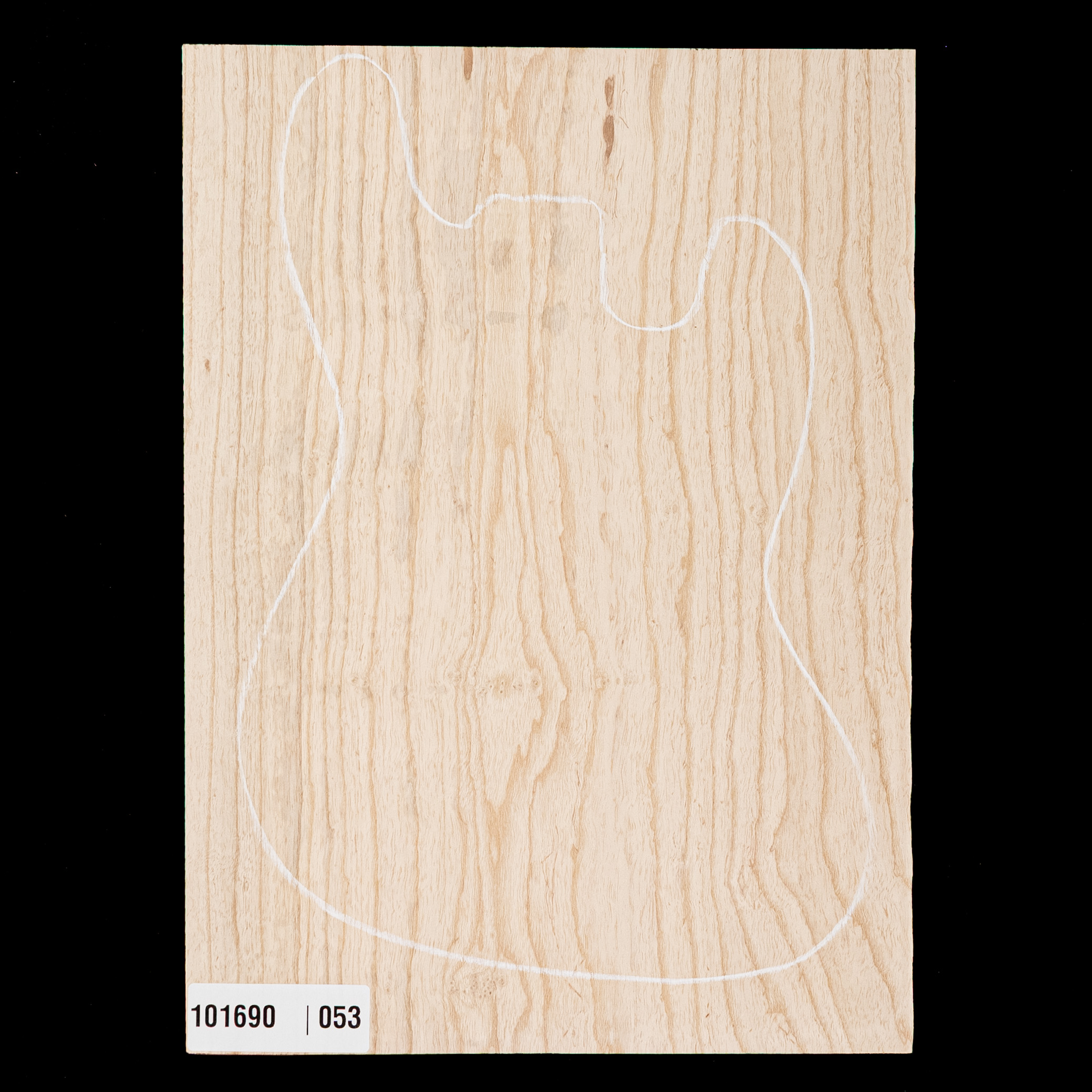 Cuerpo cuerpo en bruto sobredimensionado de fresno del pantano, 1-Piece (9,5 lb) - 053 Cuerpo cuerpo en bruto sobredimensionado de fresno del pantano, 1-Piece (9,5 lb) - 053