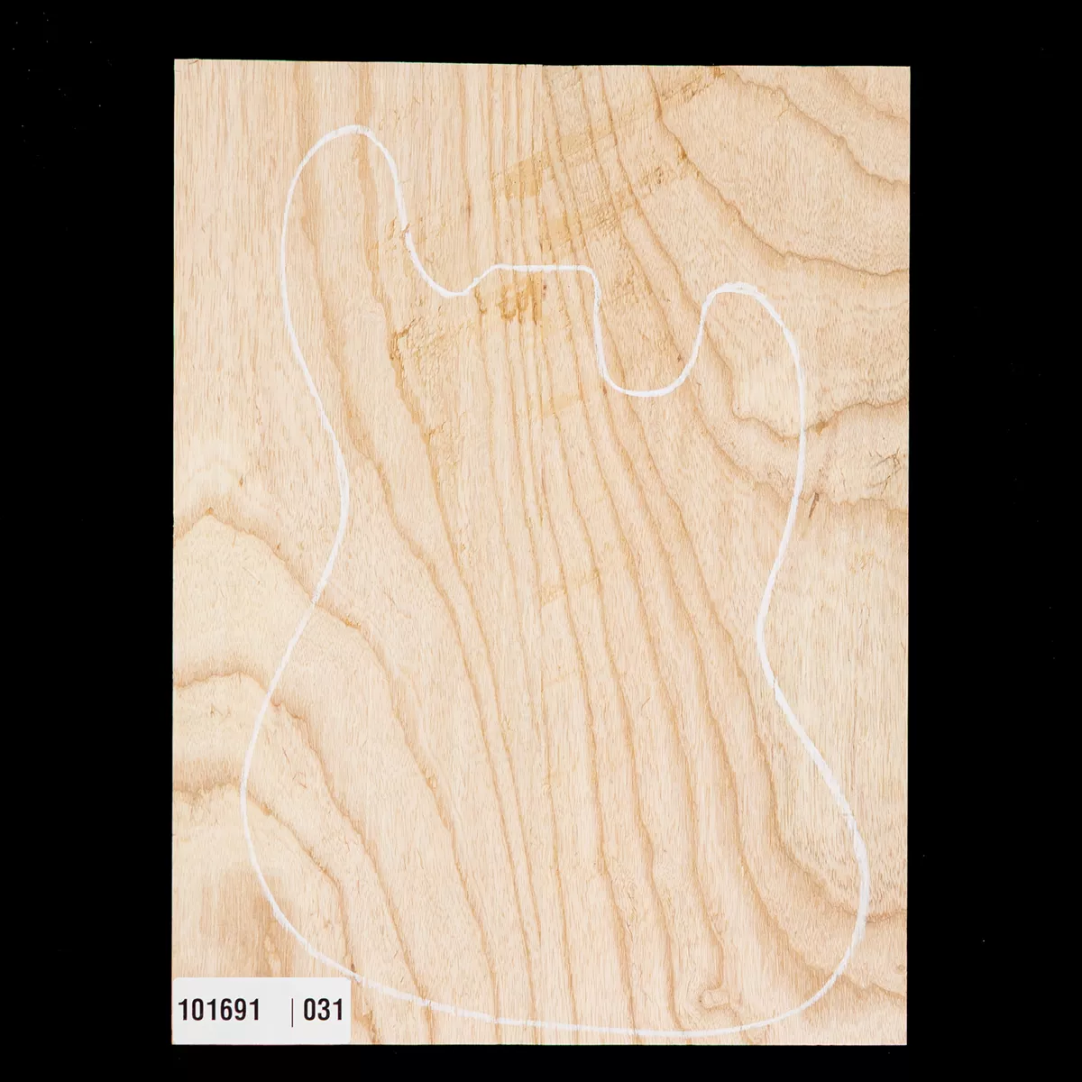 Cuerpo ancho en blanco de fresno del pantano, 2-Piece (11,7 lb) - 031 Cuerpo ancho en blanco de fresno del pantano, 2-Piece (11,7 lb) - 031