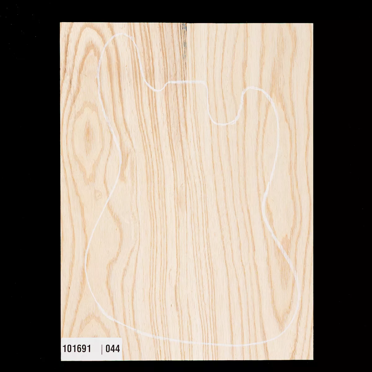 Cuerpo ancho en blanco de fresno del pantano, 2-Piece (12 lb) - 044 Cuerpo ancho en blanco de fresno del pantano, 2-Piece (12 lb) - 044