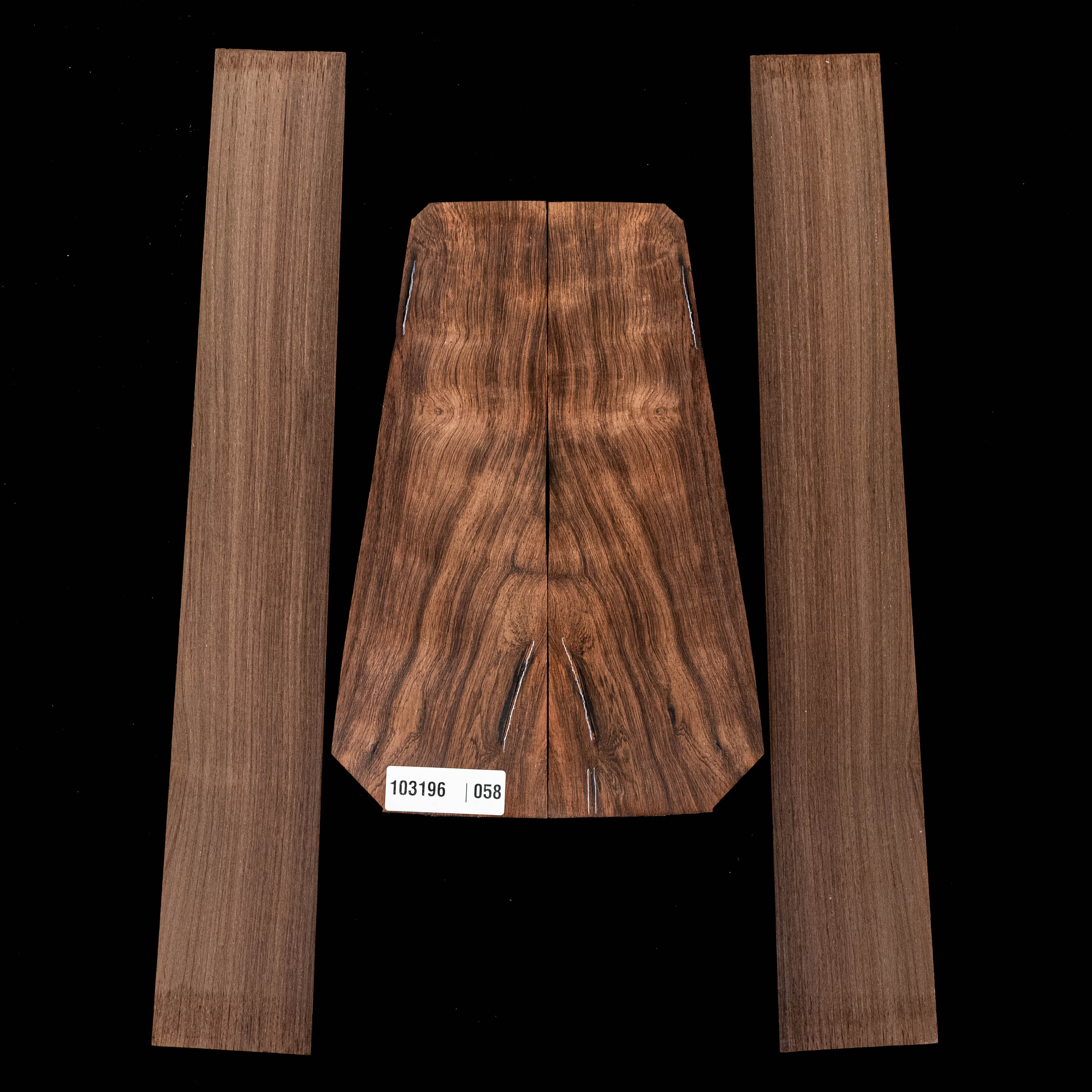Brazilian Rosewood Back + Side Set - 058