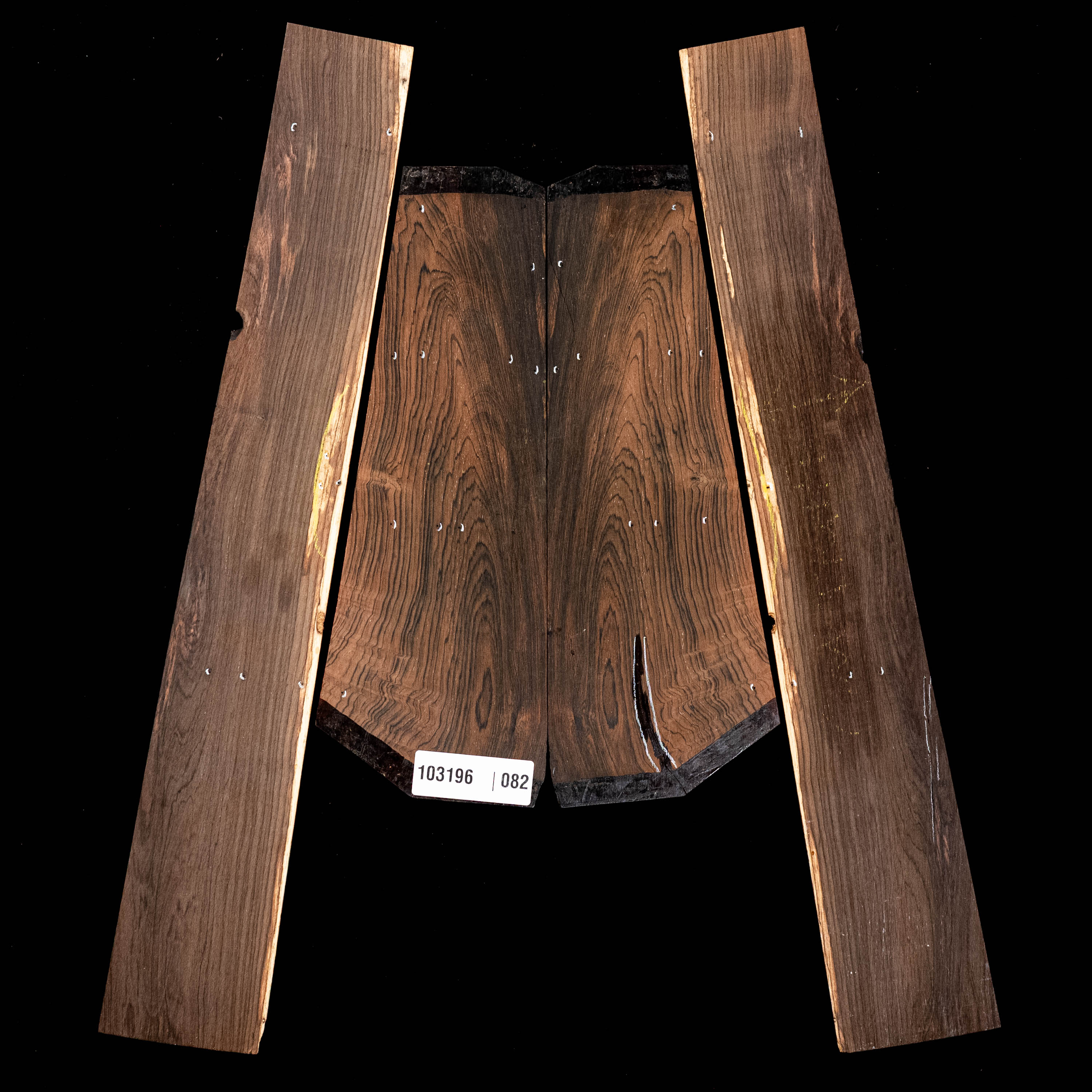 Brazilian Rosewood Back + Side Set - 082