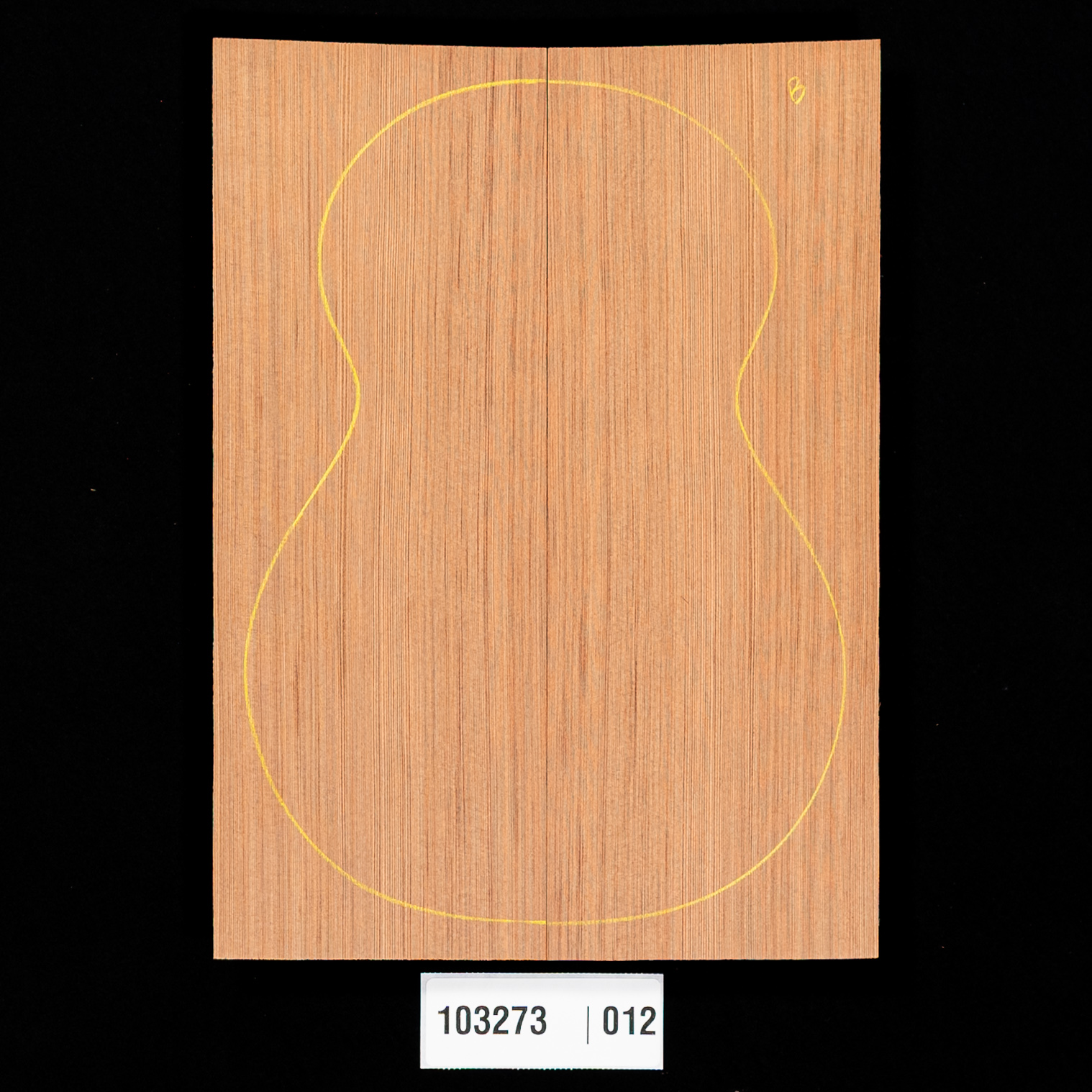 Túnel perdido con tapa de resonancia Redwood para Baritone Ukulele - 012