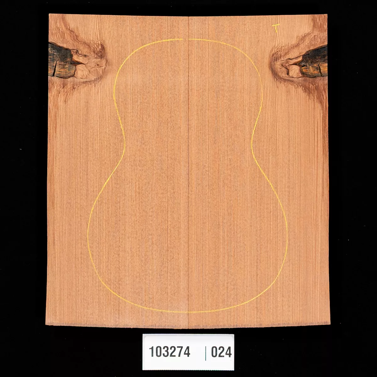 Túnel perdido con tapa de resonancia Redwood para Tenor Ukulele - 024 Túnel perdido con tapa de resonancia Redwood para Tenor Ukulele - 024