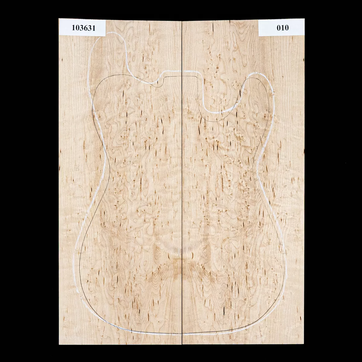 Tapa decorativa de arce ojo de pájaro – 010 Tapa decorativa de arce ojo de pájaro – 010