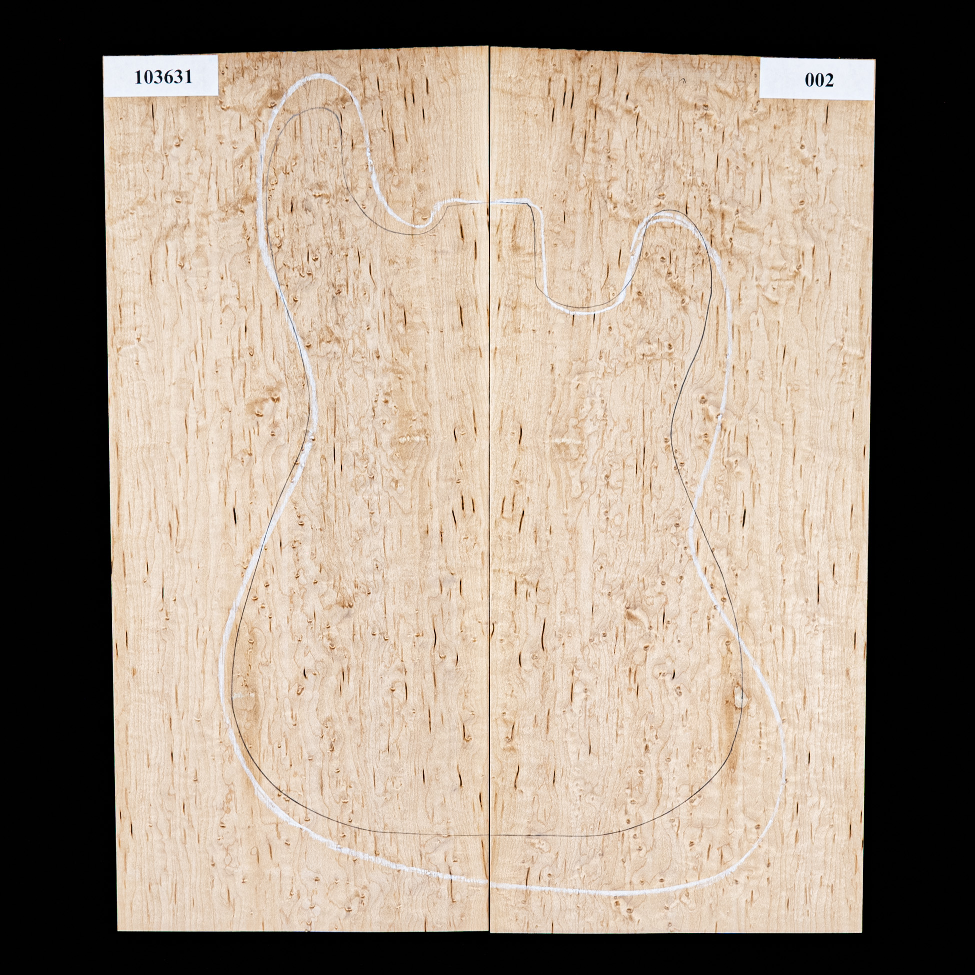 Tapa decorativa de arce ojo de pájaro – 002 Tapa decorativa de arce ojo de pájaro – 002