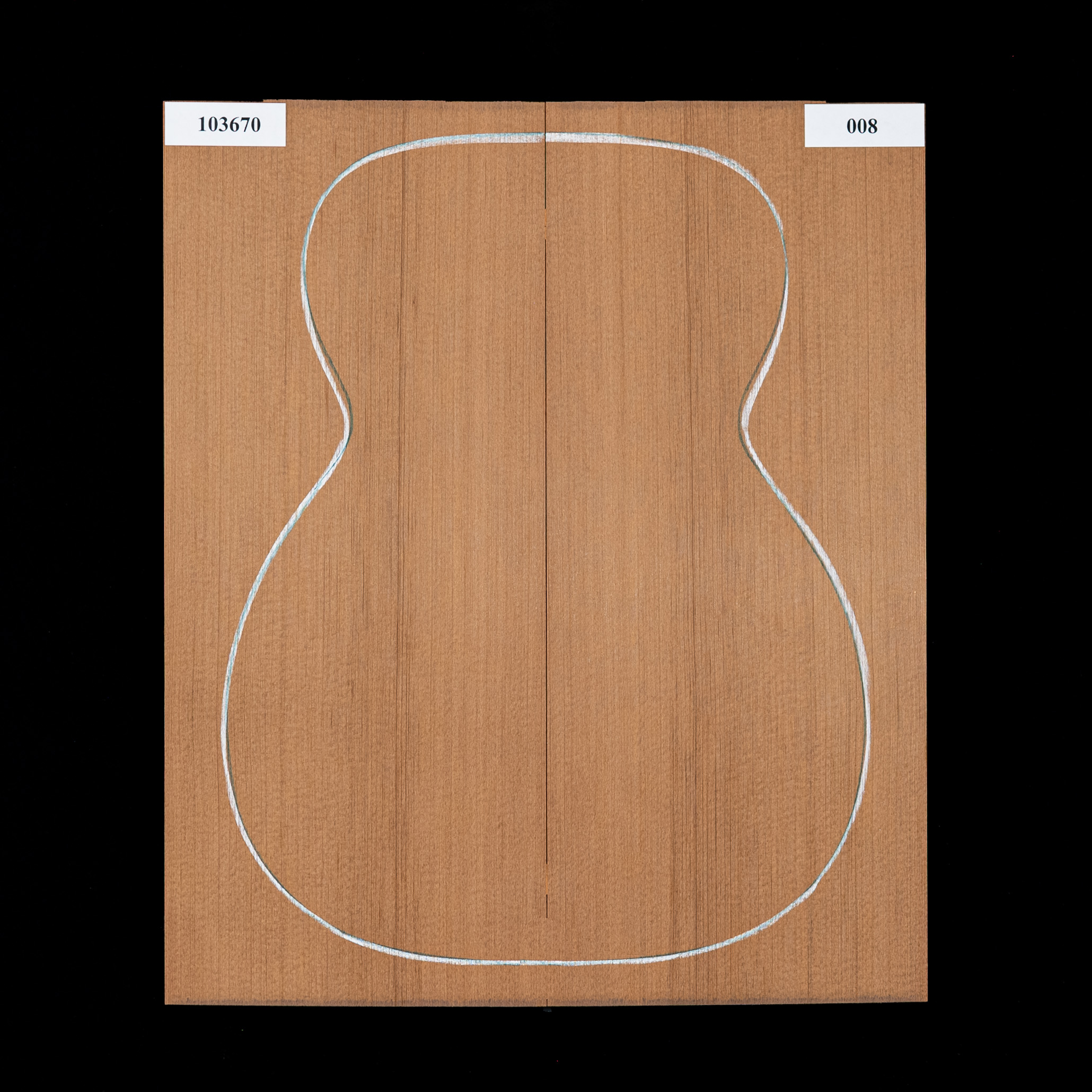 Túnel perdido, tapa de resonancia para guitarra Redwood AAA - 008 Túnel perdido, tapa de resonancia para guitarra Redwood AAA - 008
