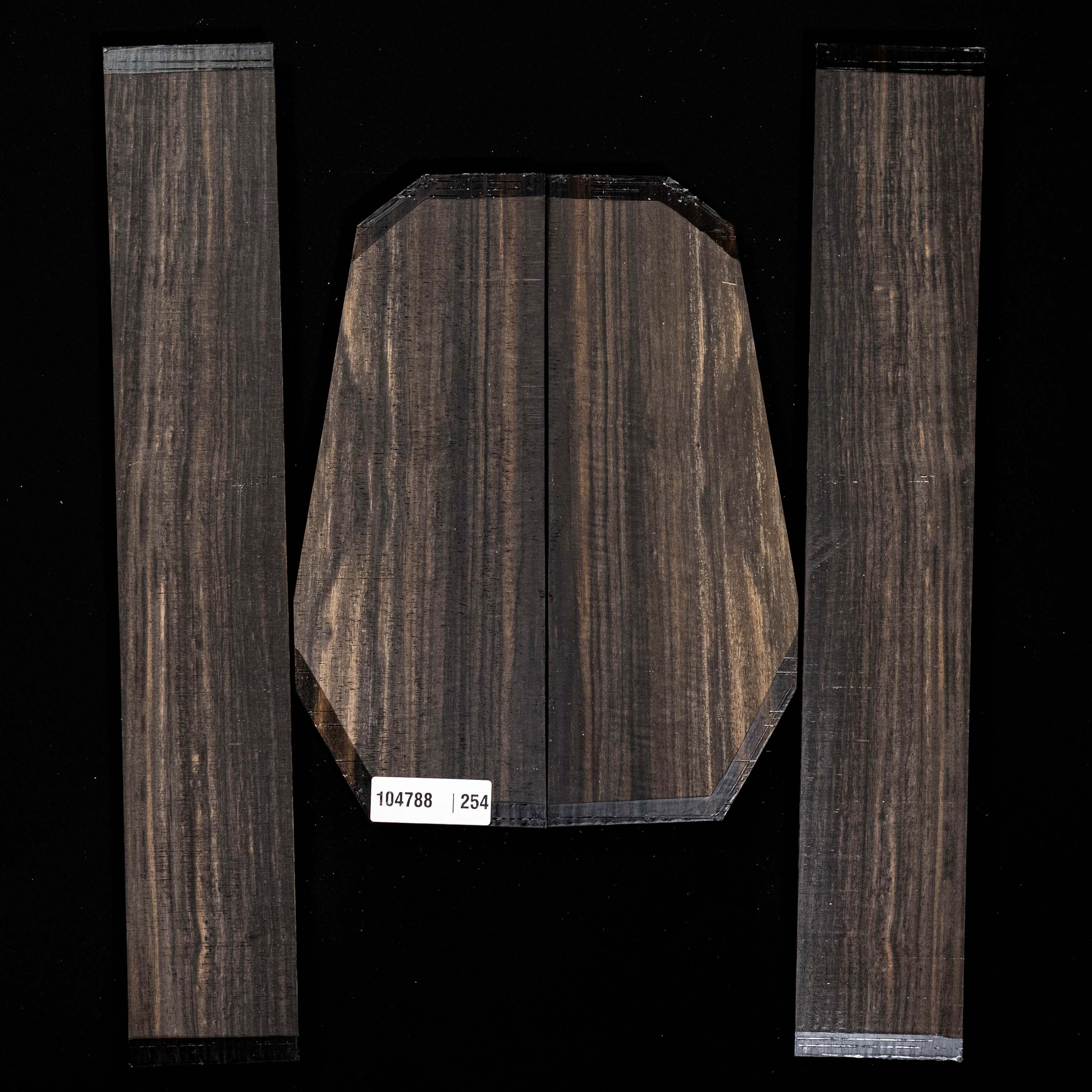 Crelicam Ebony Back + Side Set - 254