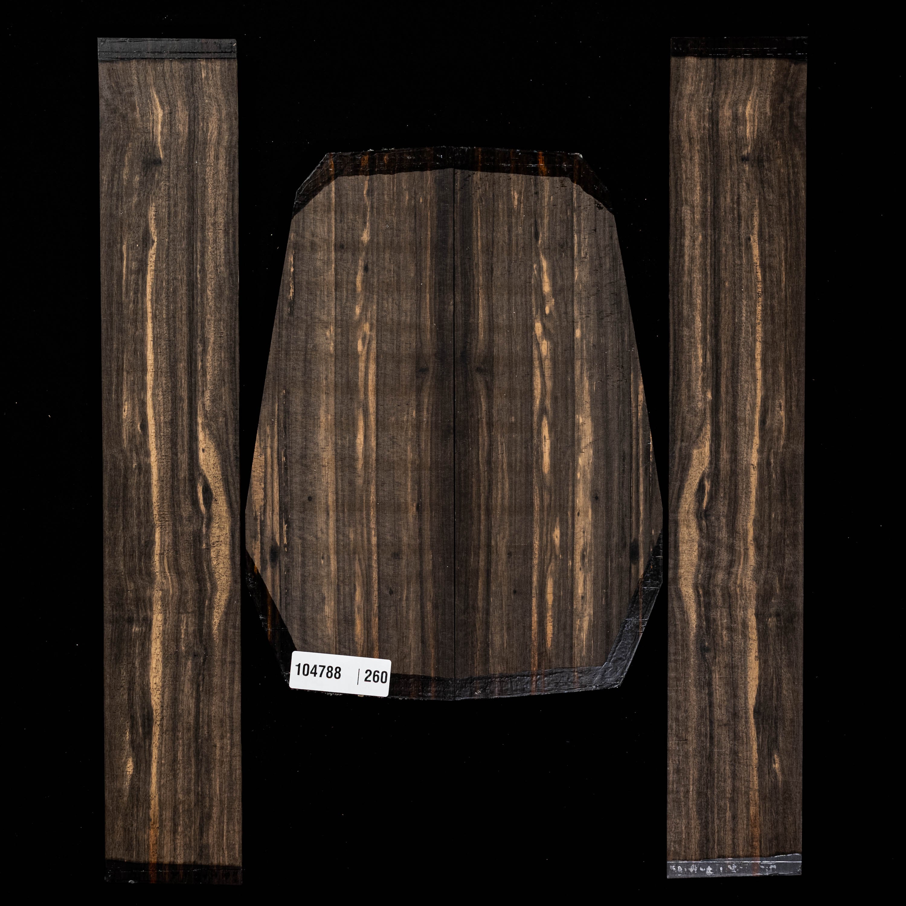 Crelicam Ebony Back + Side Set - 260