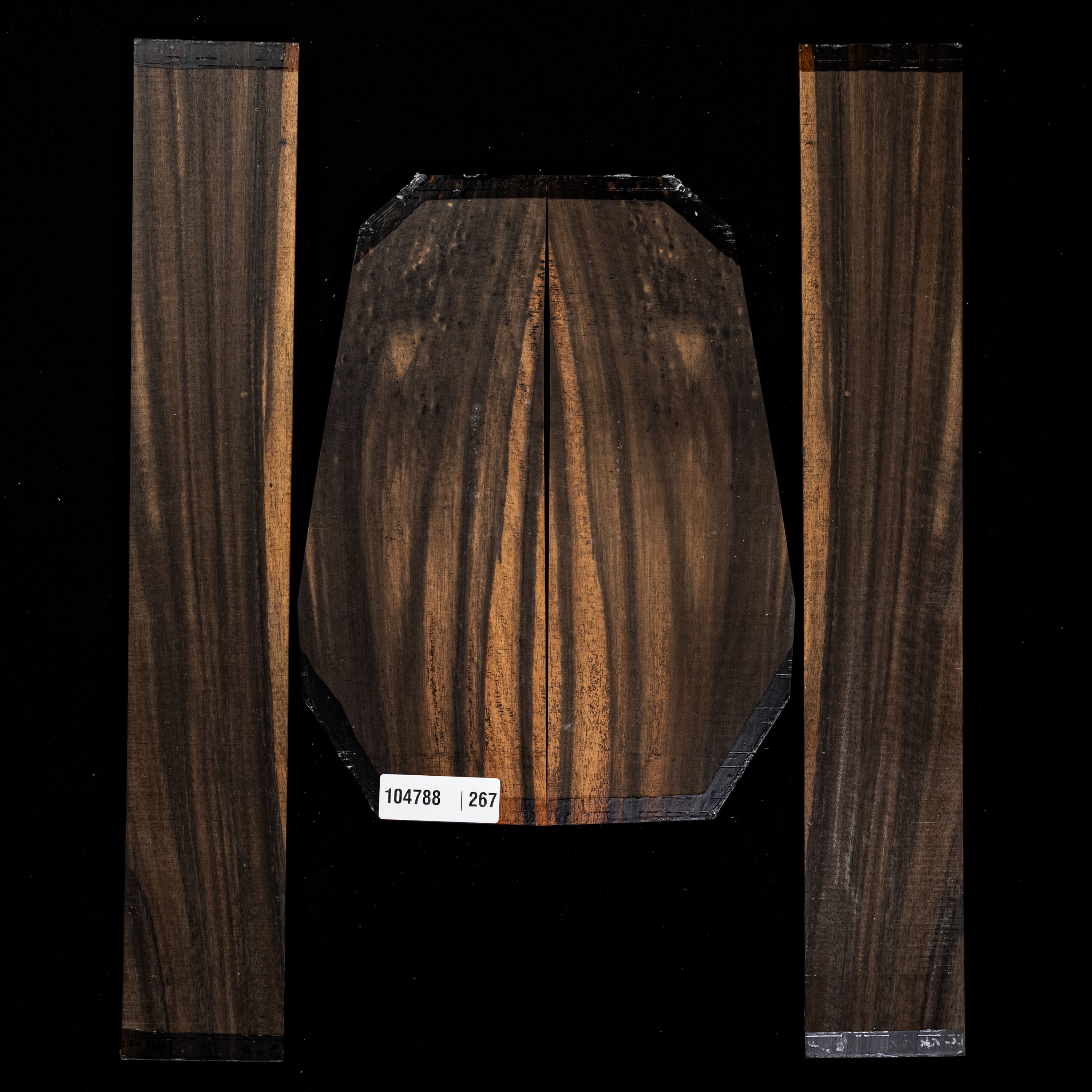 Crelicam Ebony Back + Side Set - 267