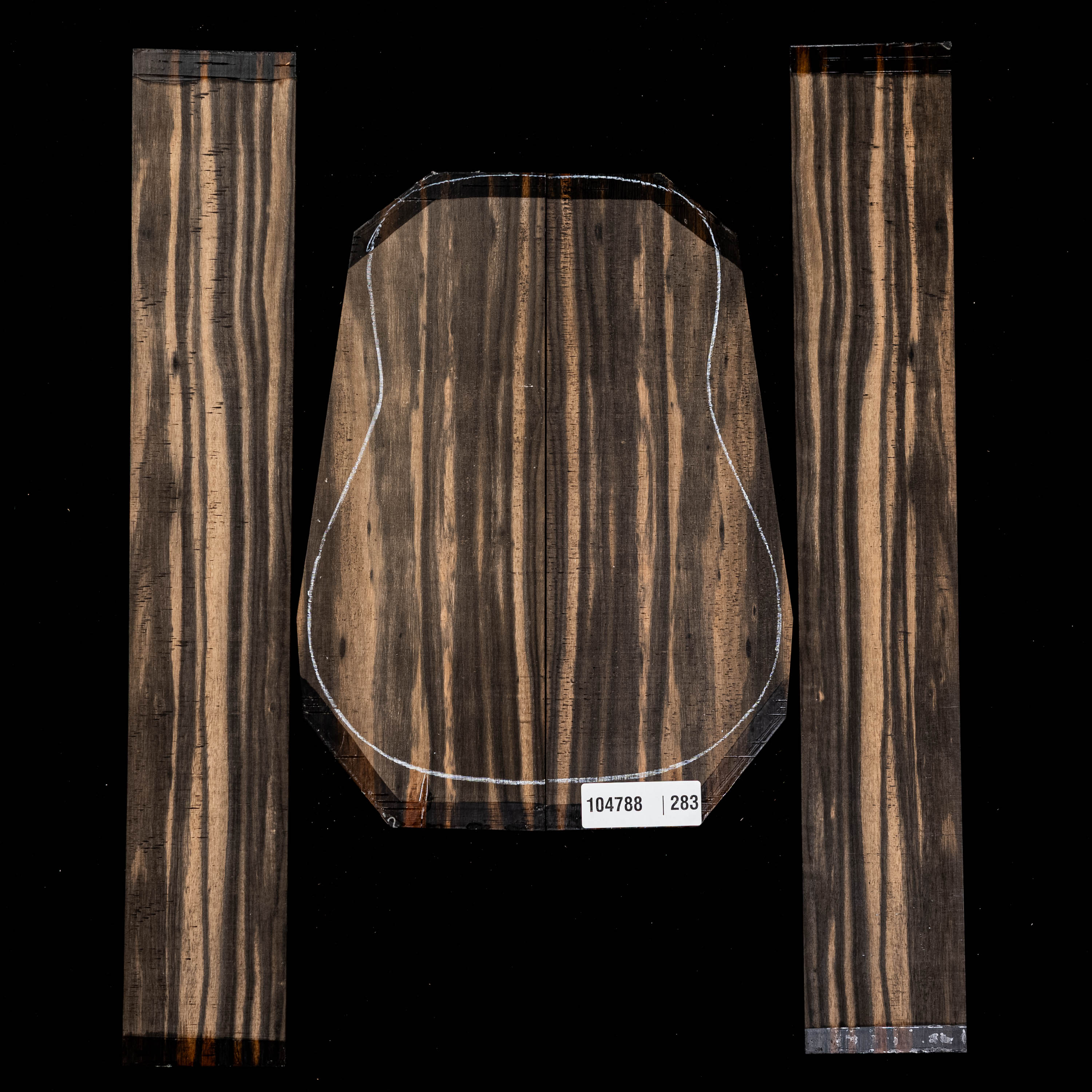 Crelicam Ebony Back + Side Set - 283