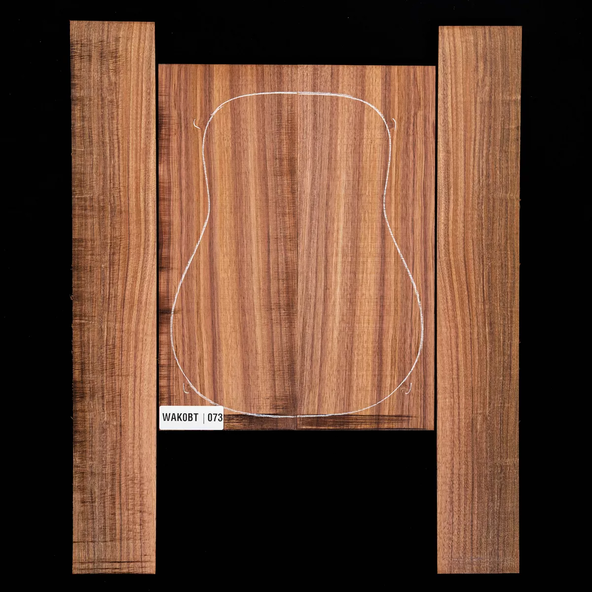 Koa Set de fondo y aros - 073 Koa Set de fondo y aros - 073