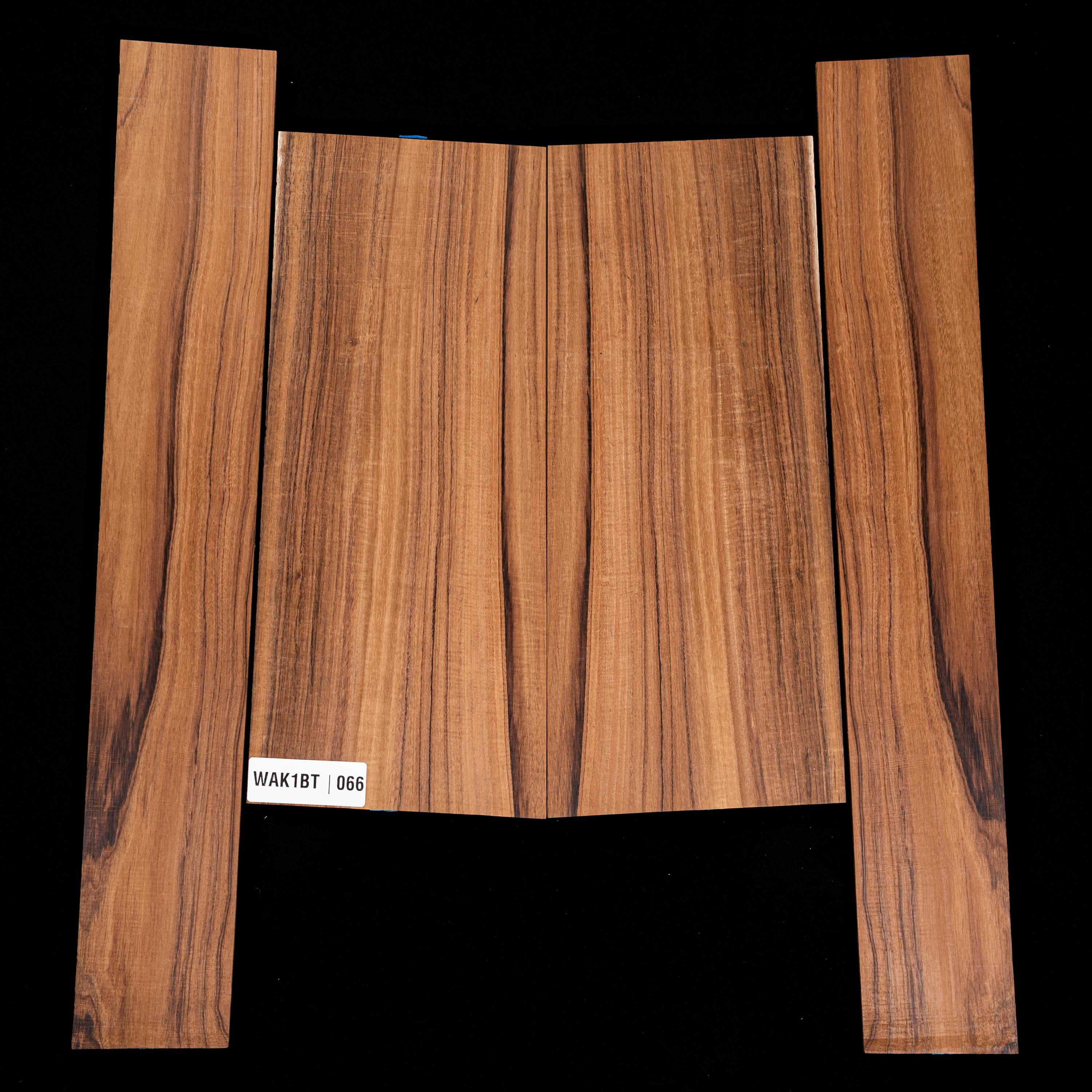 Koa Set de fondo y aros - 066