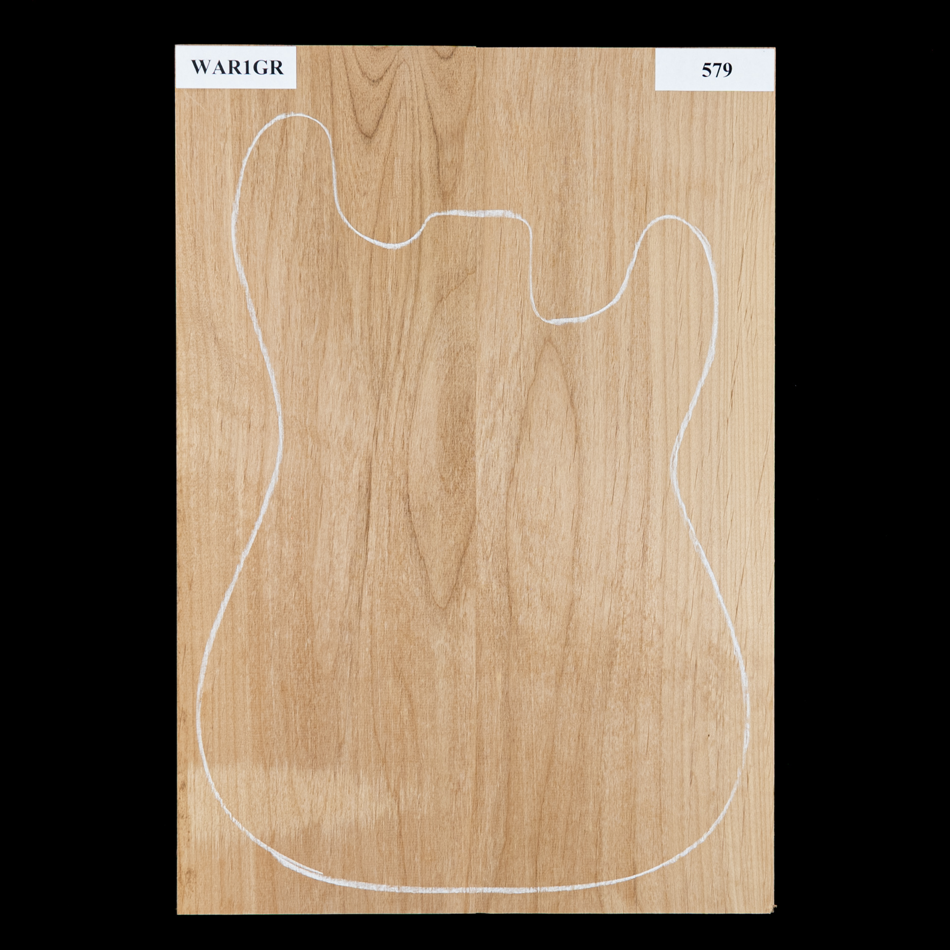 Cuerpo en bruto de aliso, 2 piezas (8,9 lb) - 579 Cuerpo en bruto de aliso, 2 piezas (8,9 lb) - 579