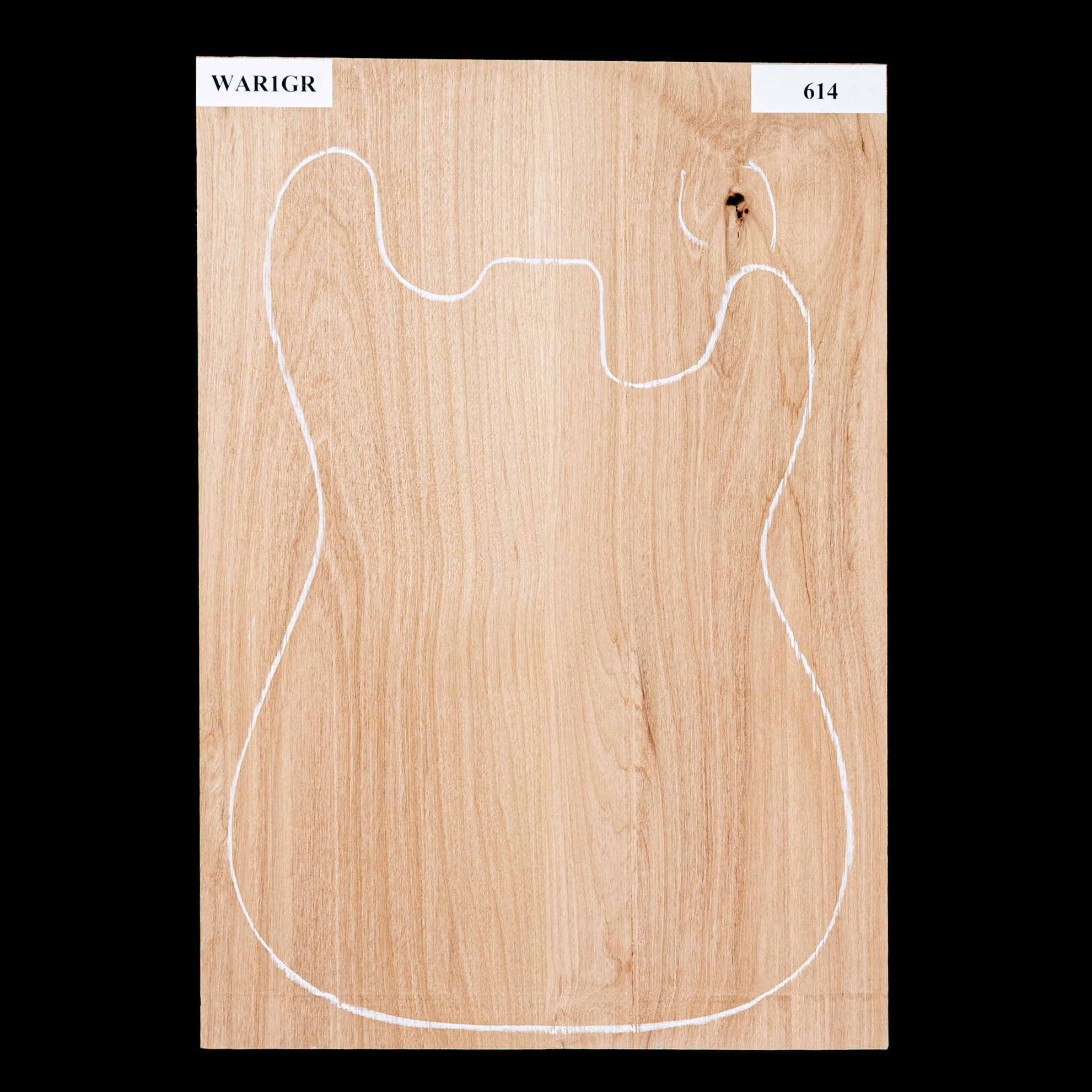 Cuerpo en bruto de aliso, 2 piezas (8,7 lb) - 614 Cuerpo en bruto de aliso, 2 piezas (8,7 lb) - 614