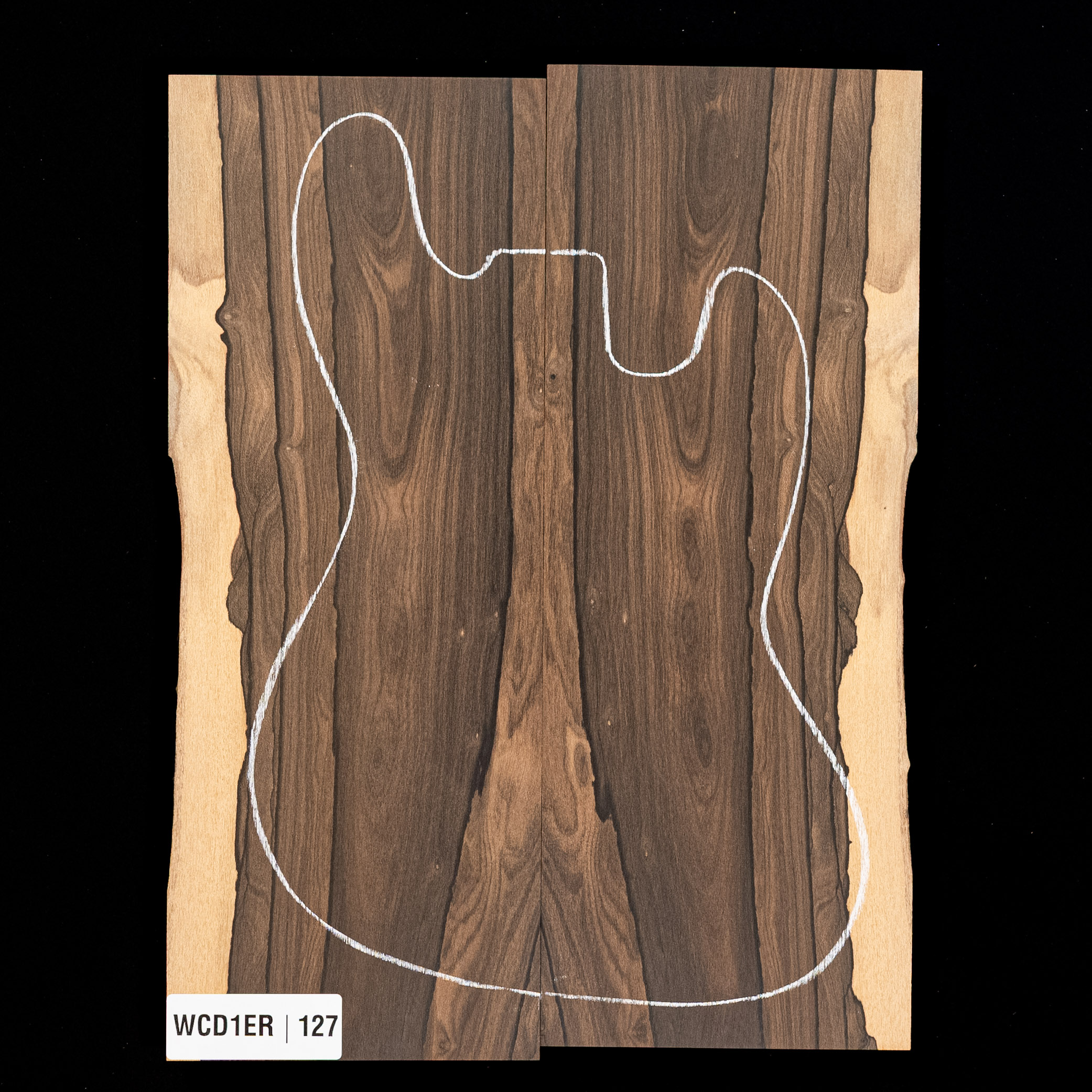 Top con caída de ziricote - 127