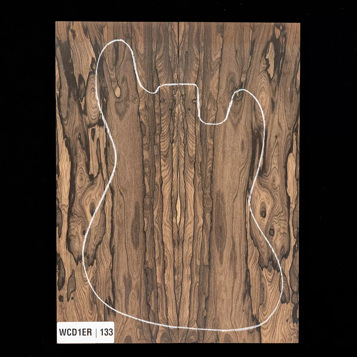 Top con caída de ziricote - 133 Top con caída de ziricote - 133