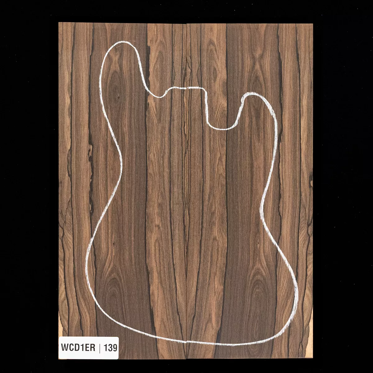 Top con caída de ziricote - 139 Top con caída de ziricote - 139