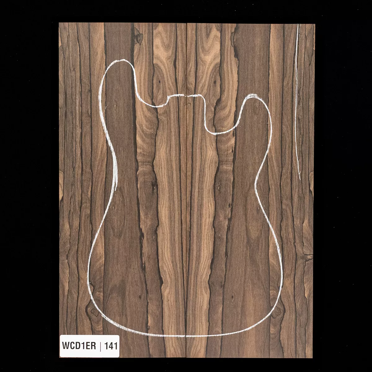 Top con caída de ziricote - 141 Top con caída de ziricote - 141