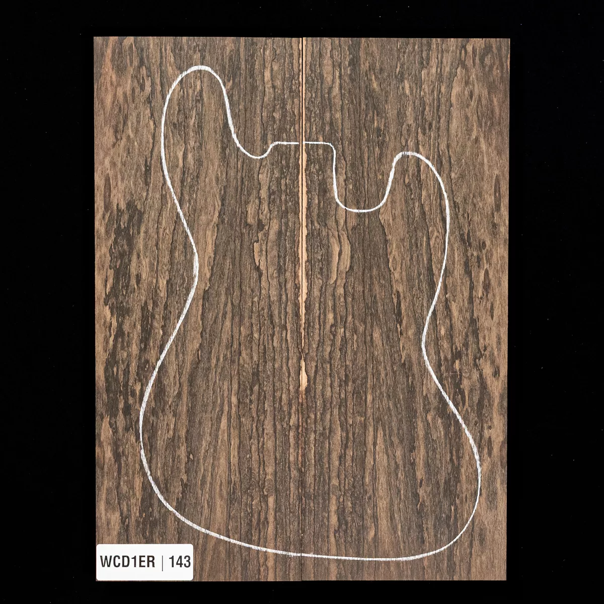 Top con caída de ziricote - 143 Top con caída de ziricote - 143