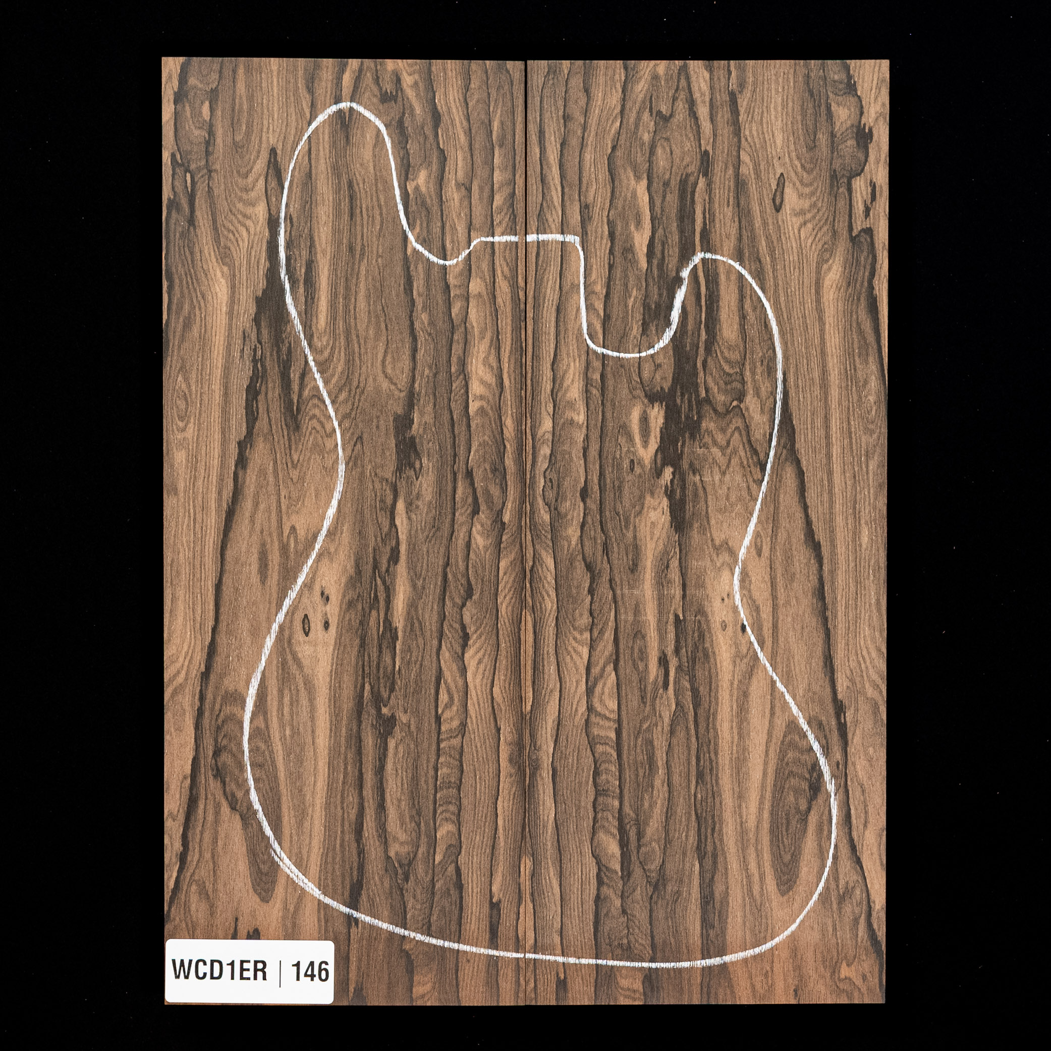 Top con caída de ziricote - 146