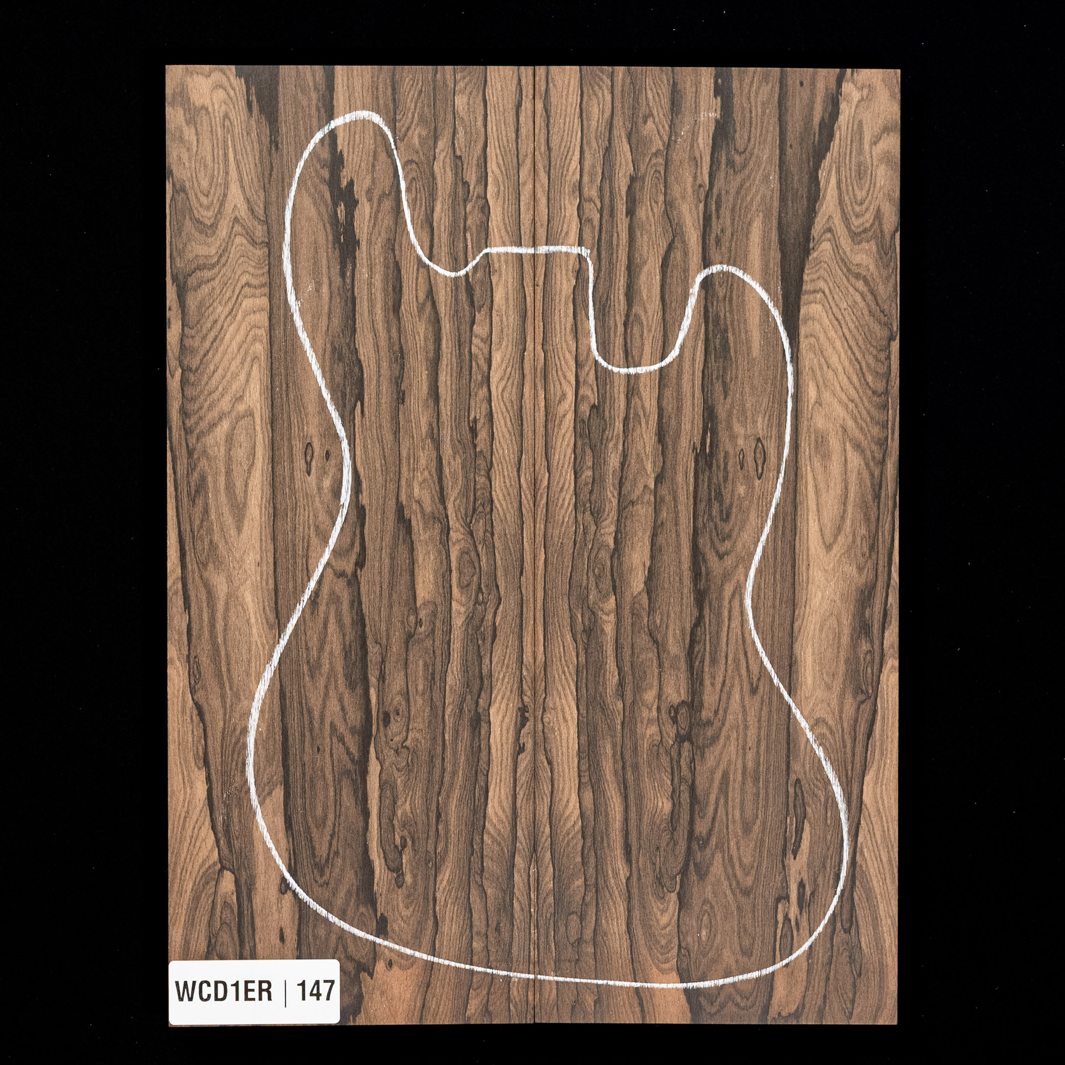 Top con caída de ziricote - 147 Top con caída de ziricote - 147