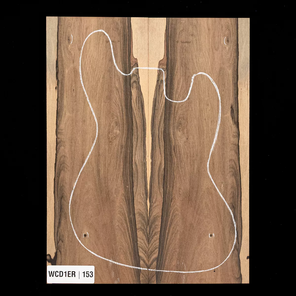 Top con caída de ziricote - 153 Top con caída de ziricote - 153