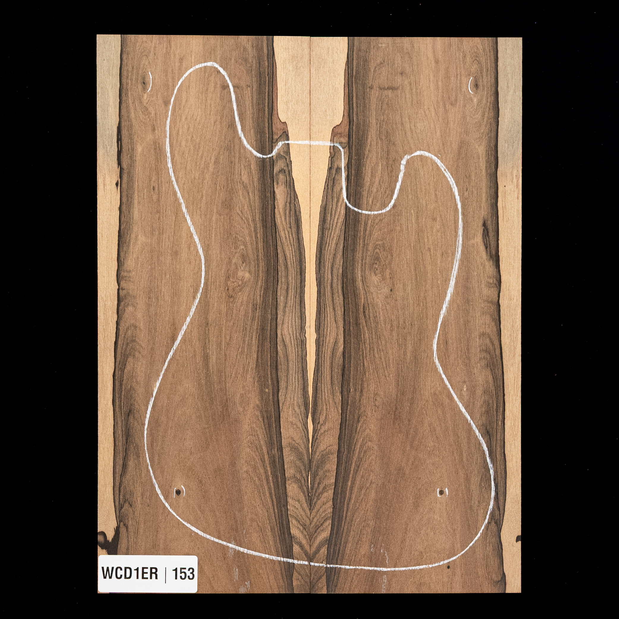 Top con caída de ziricote - 153