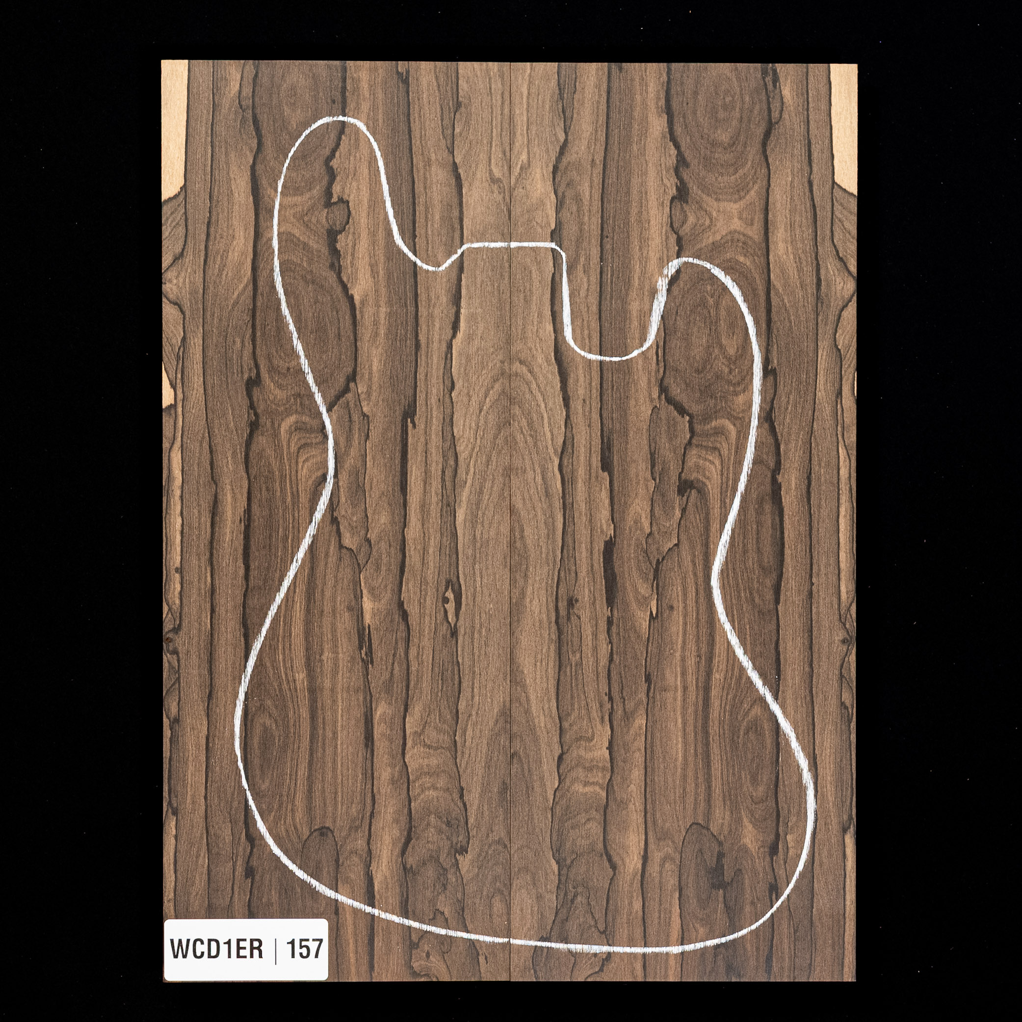 Top con caída de ziricote - 157