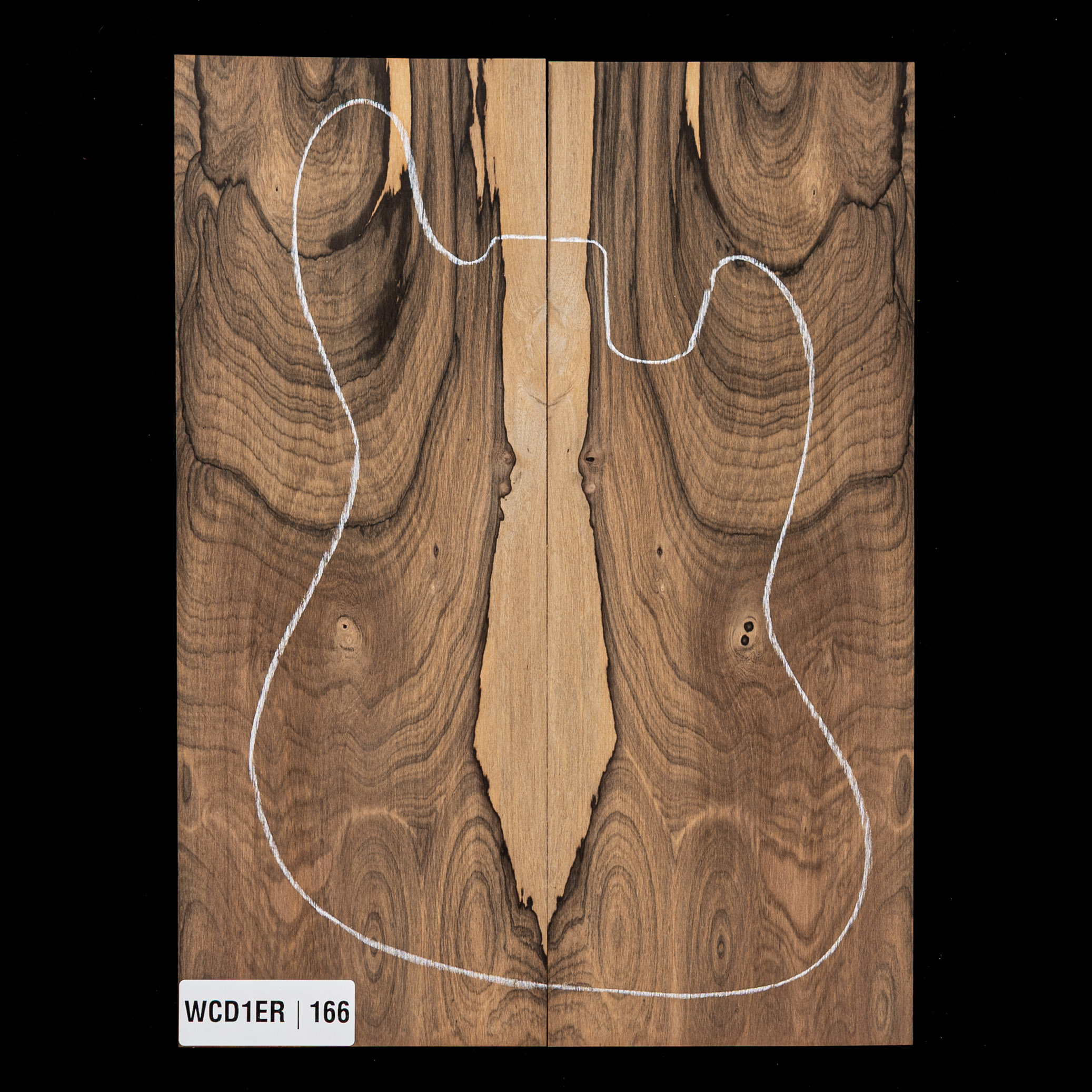 Top con caída de ziricote - 166