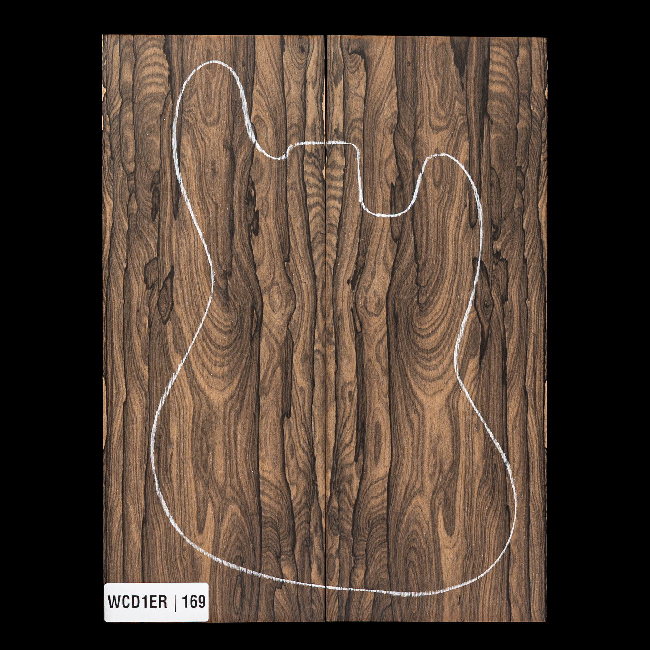 Top con caída de ziricote - 169