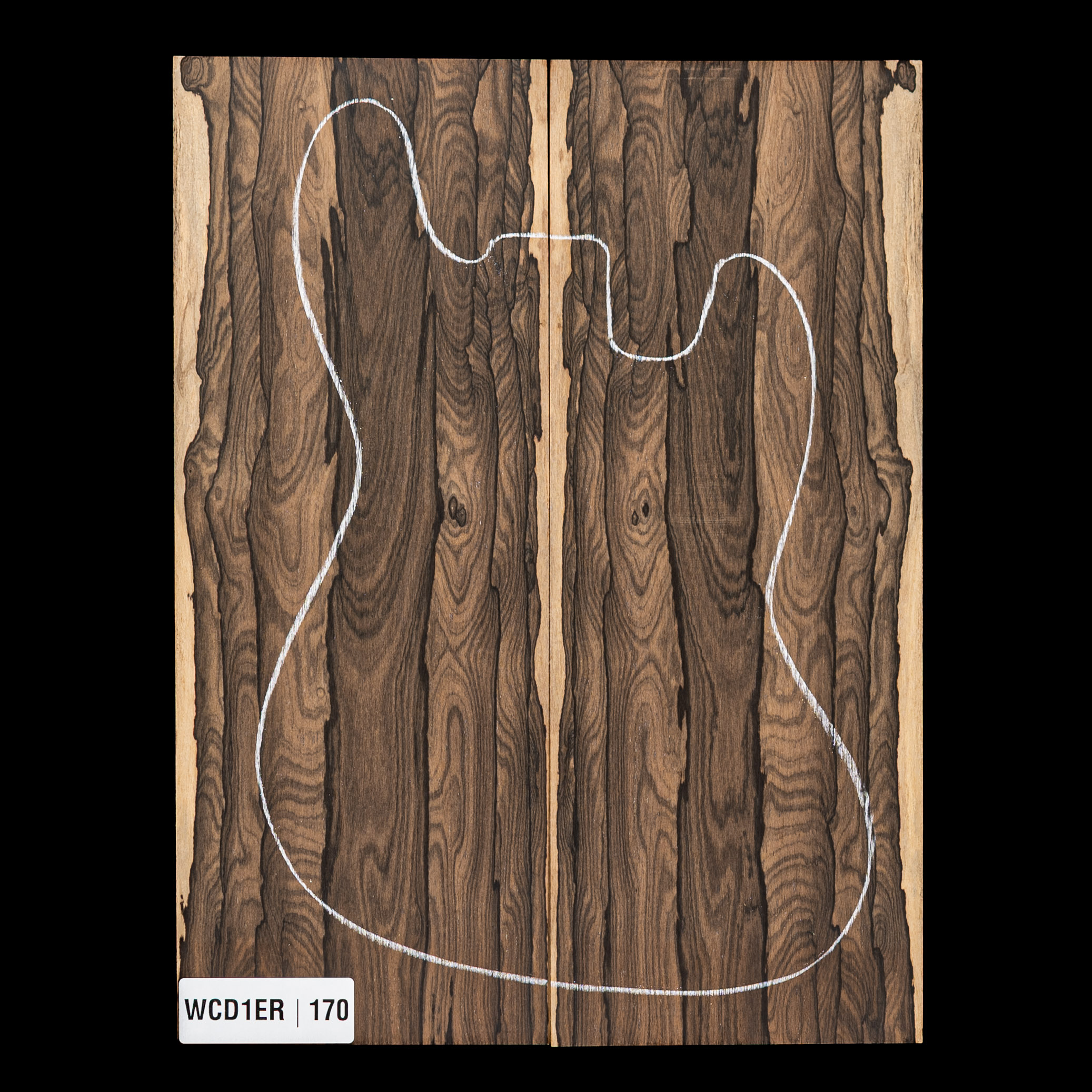 Top con caída de ziricote - 170