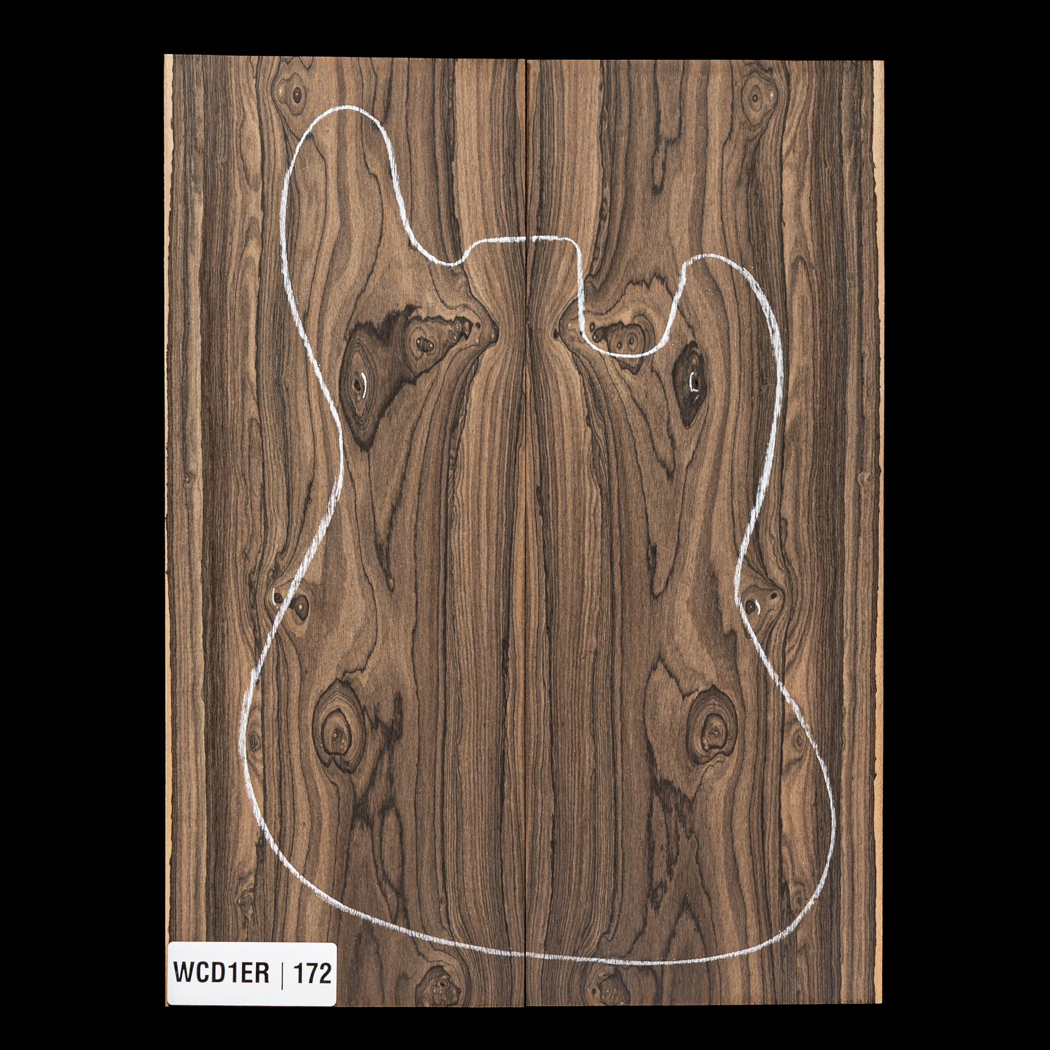 Top con caída de ziricote - 172