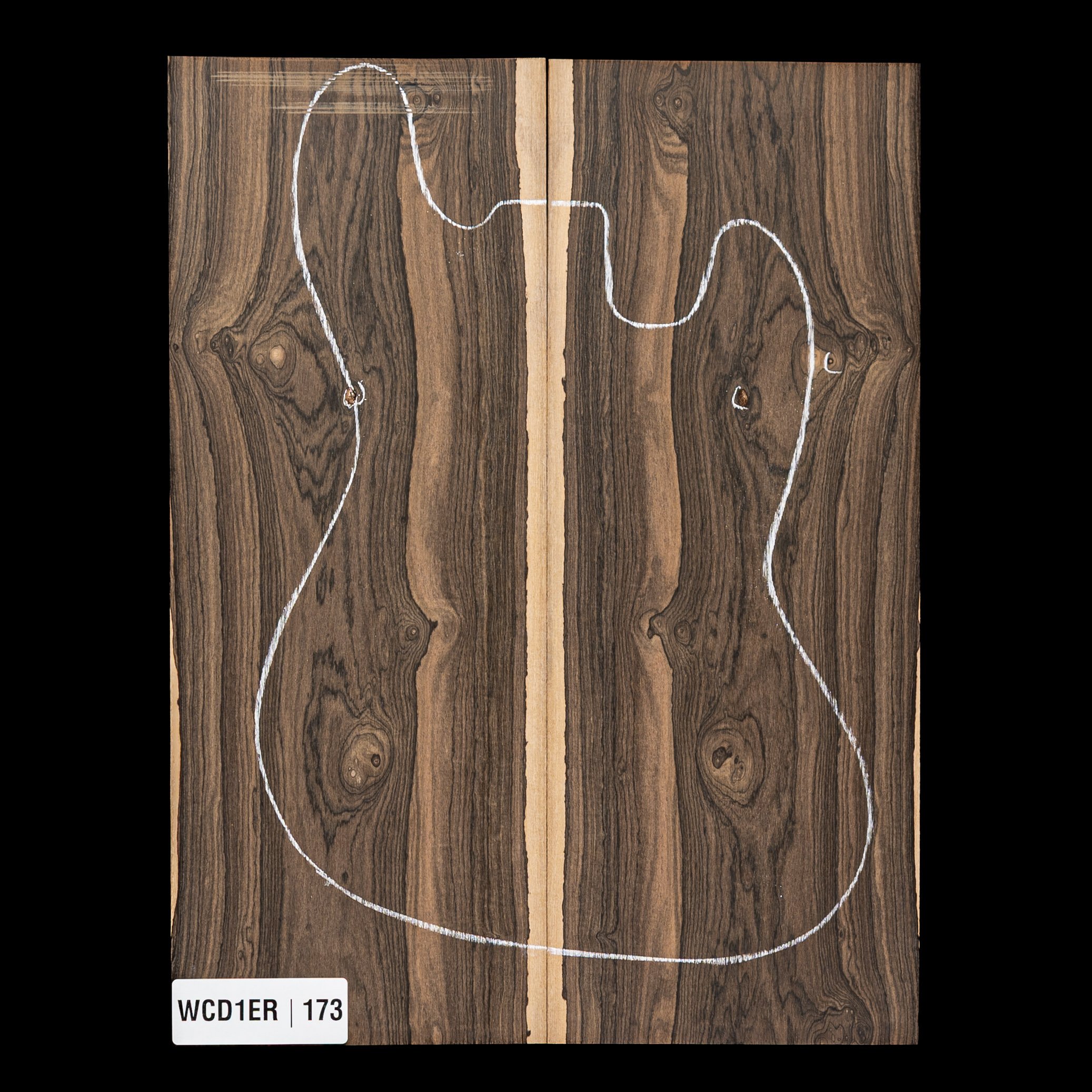 Top con caída de ziricote - 173