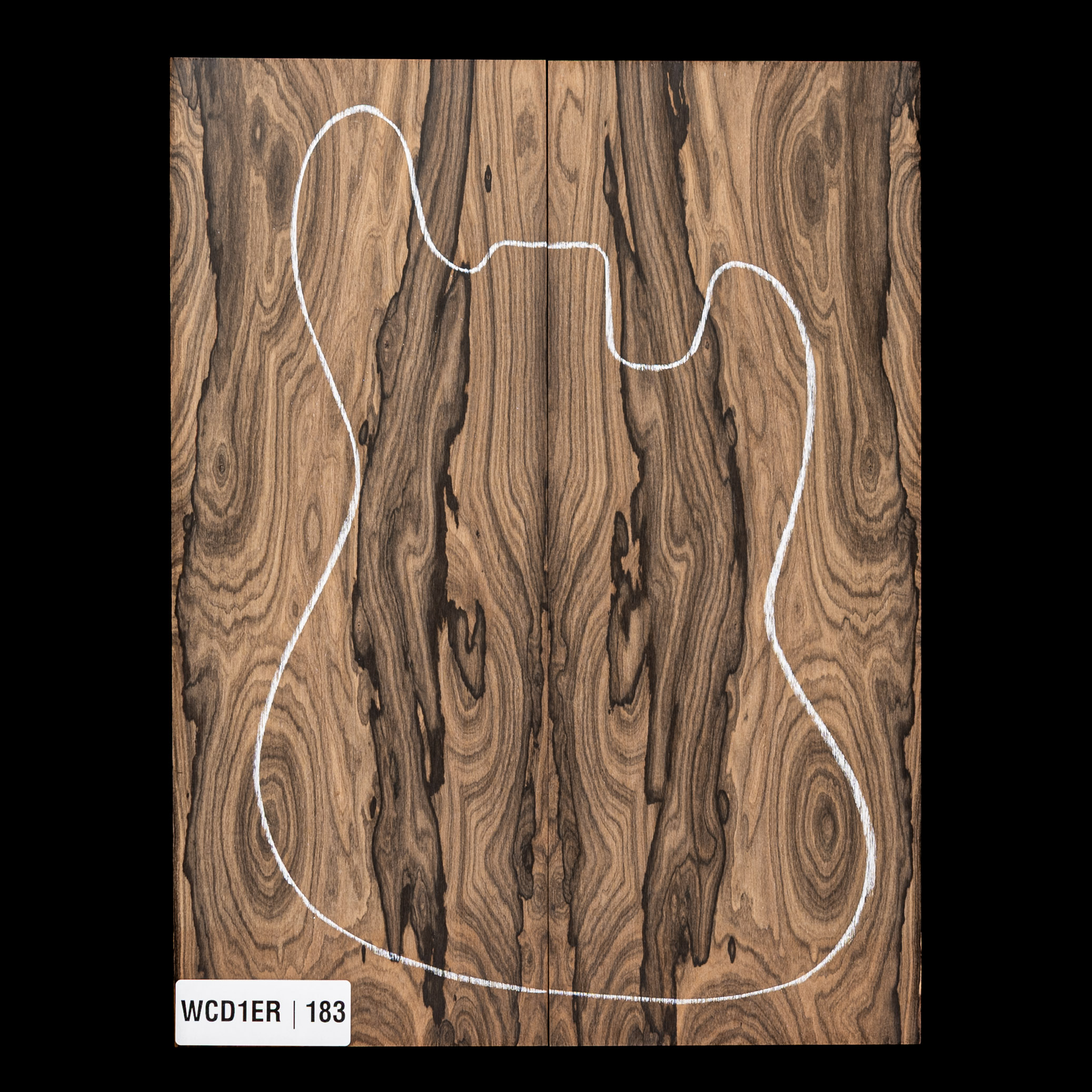 Top con caída de ziricote - 183