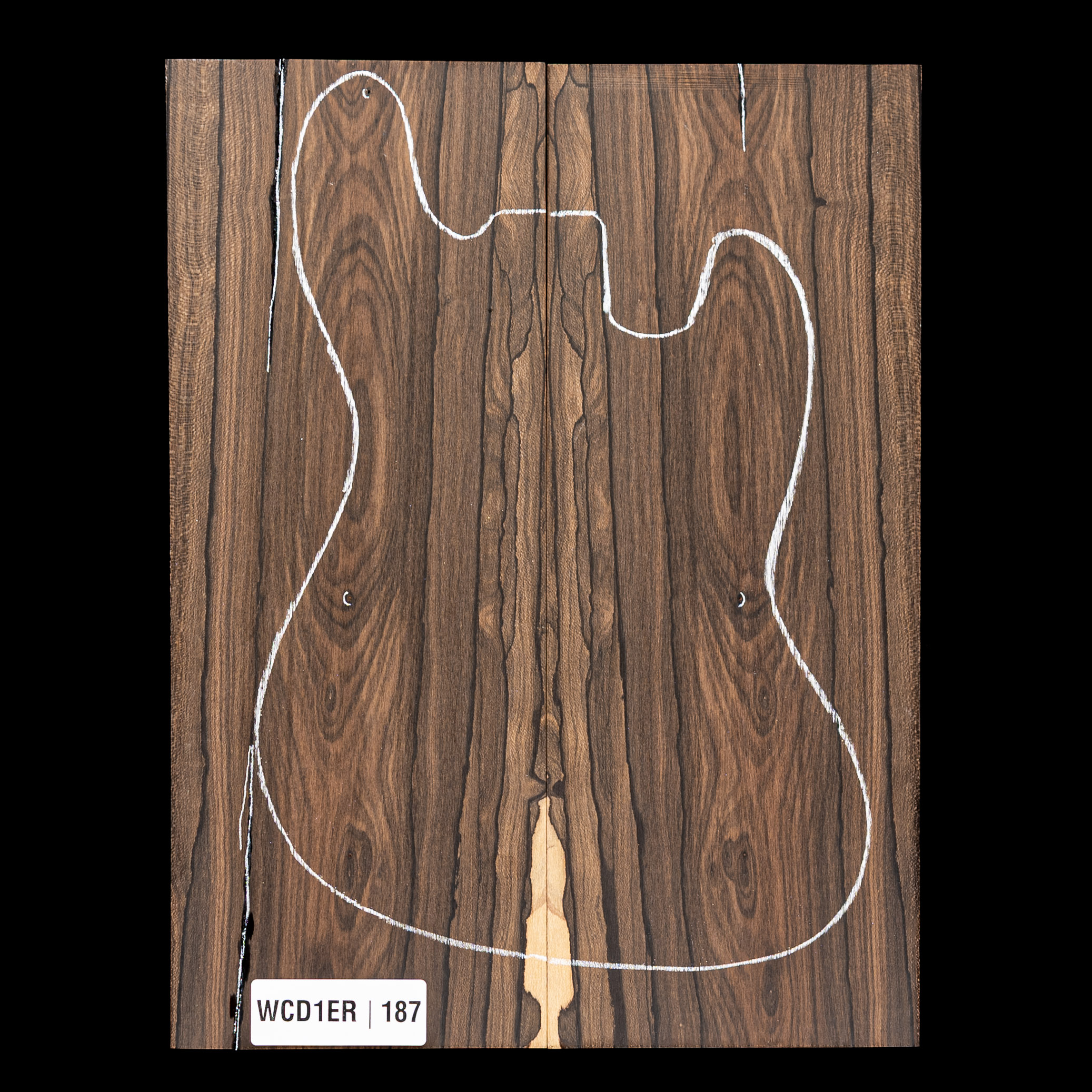 Top con caída de ziricote - 187