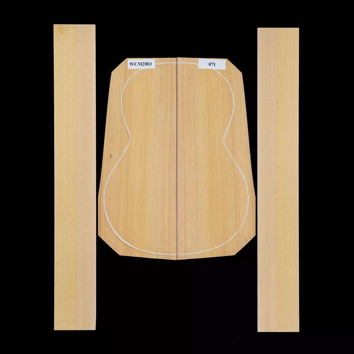 Juego de espalda y laterales en ciprés mediterráneo - 071 Juego de espalda y laterales en ciprés mediterráneo - 071