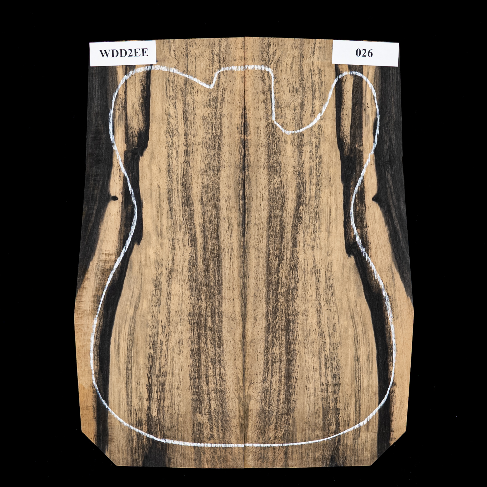 Top con caída de ébano Crelicam - 026 Top con caída de ébano Crelicam - 026