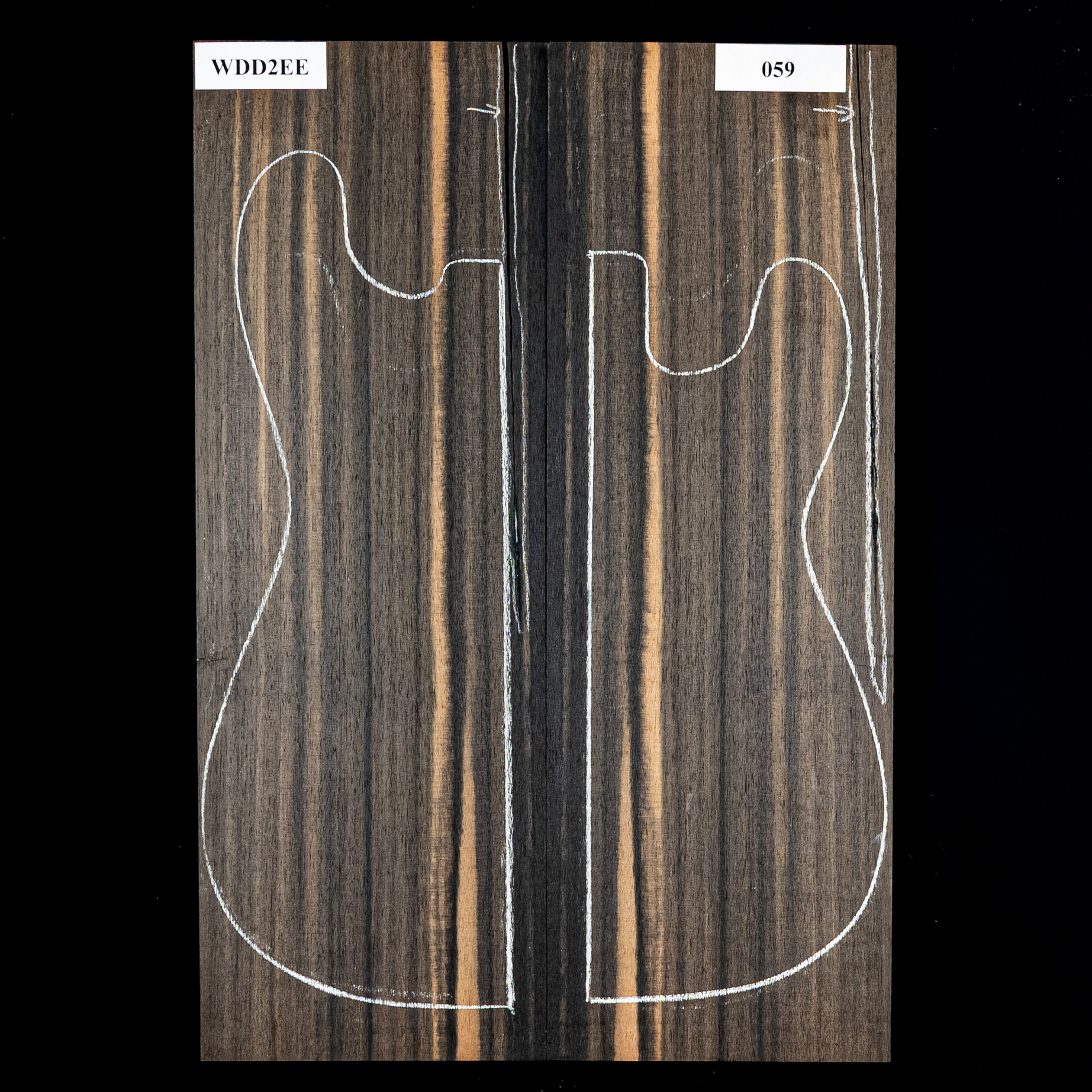 Top con caída de ébano Crelicam - 059 Top con caída de ébano Crelicam - 059