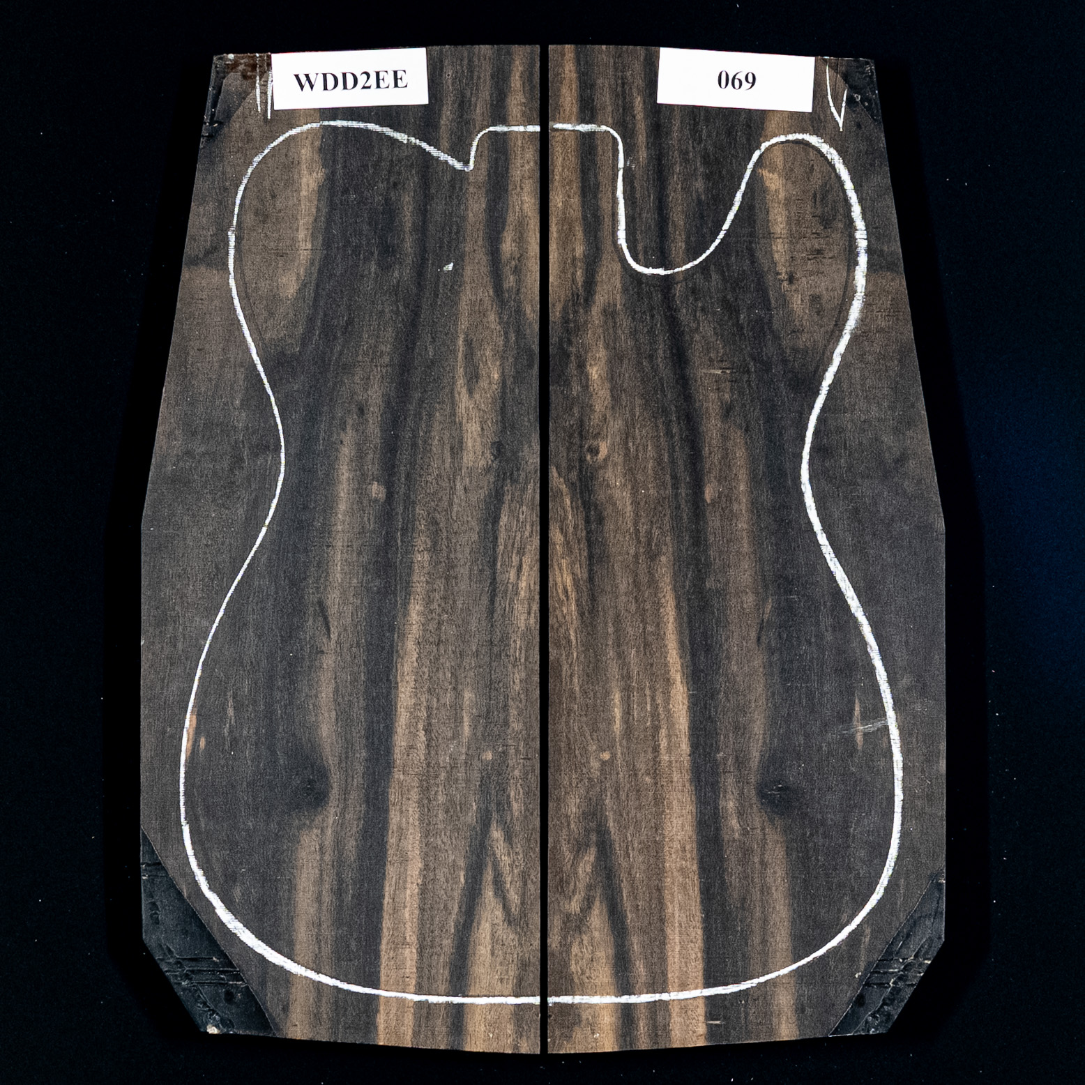 Top con caída de ébano Crelicam - 069 Top con caída de ébano Crelicam - 069