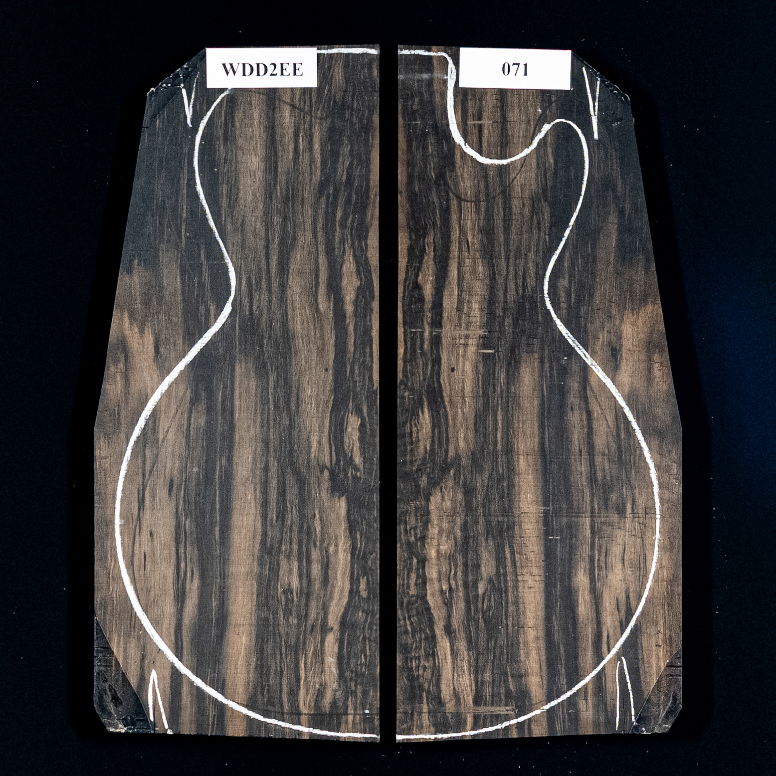 Top con caída de ébano Crelicam - 071 Top con caída de ébano Crelicam - 071