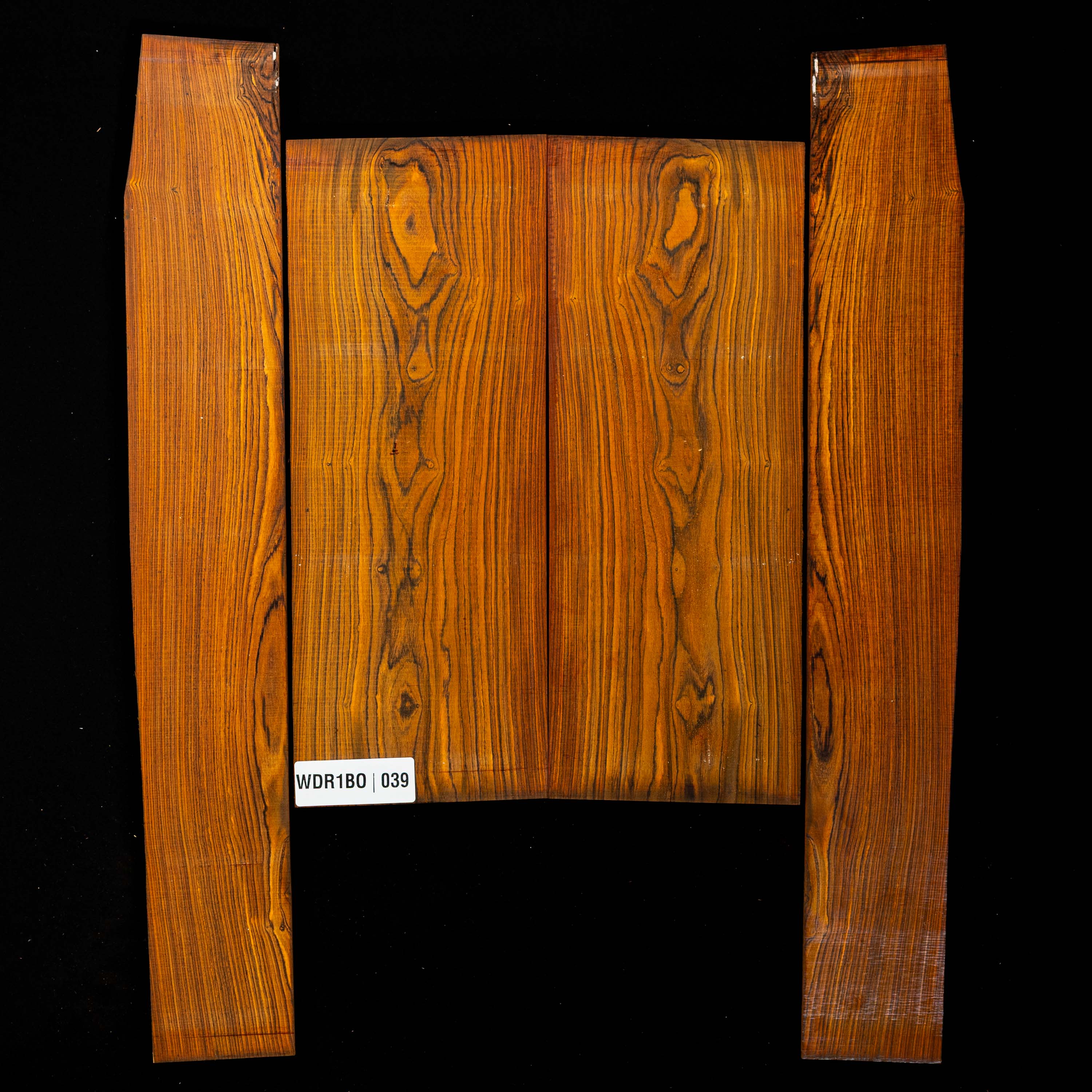 Set de Fondo y Aros de Cocobolo - 039