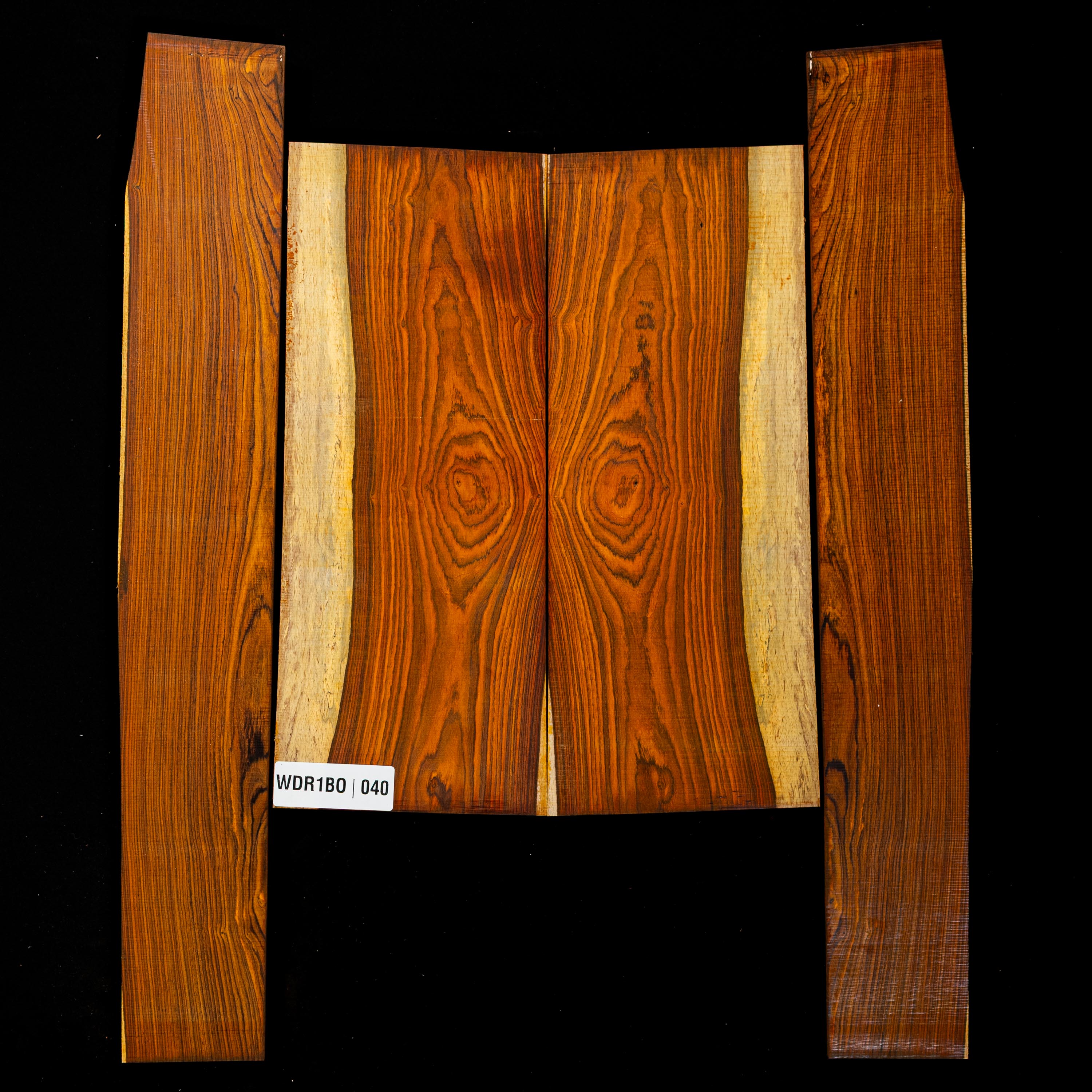 Set de Fondo y Aros de Cocobolo - 040
