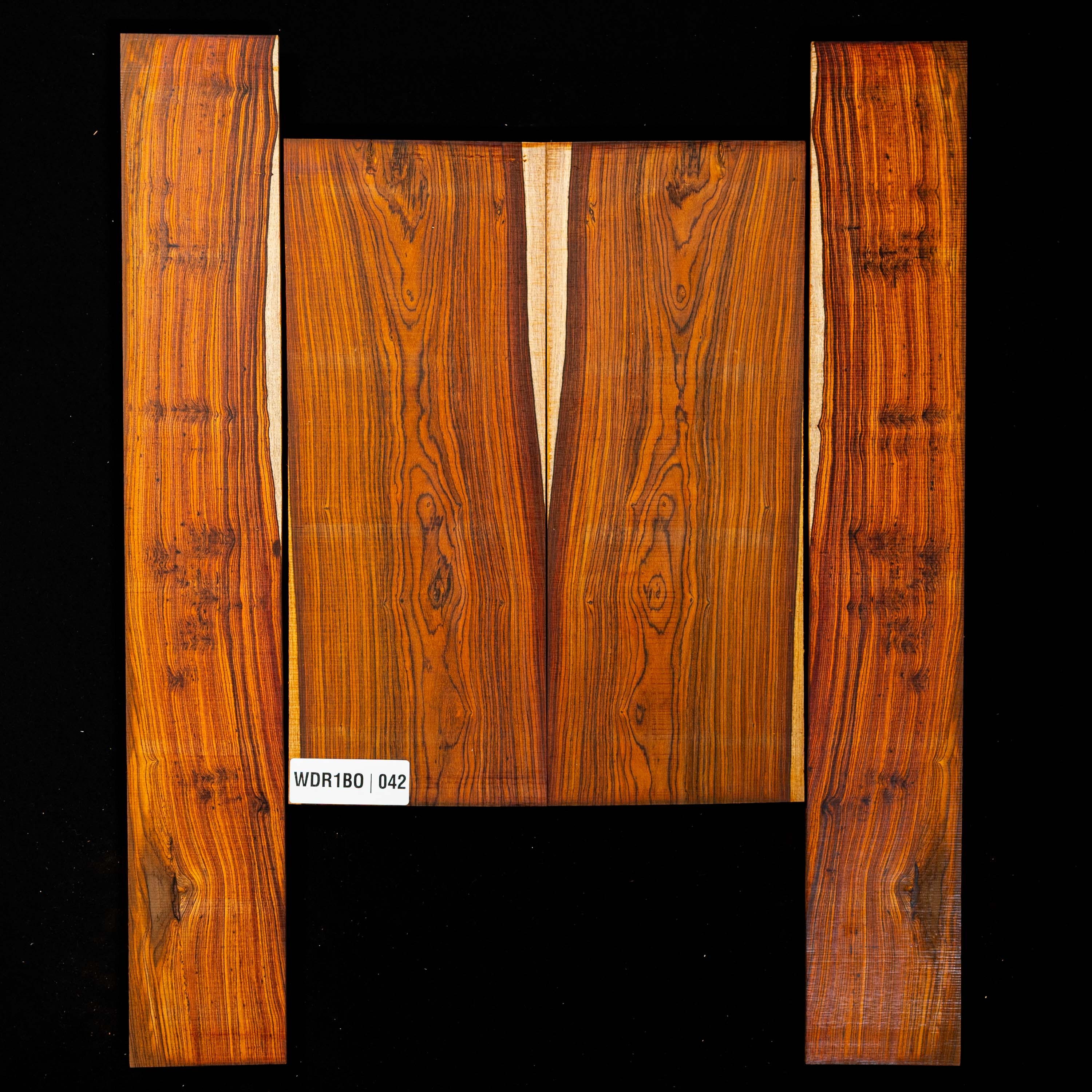 Set de Fondo y Aros de Cocobolo - 042