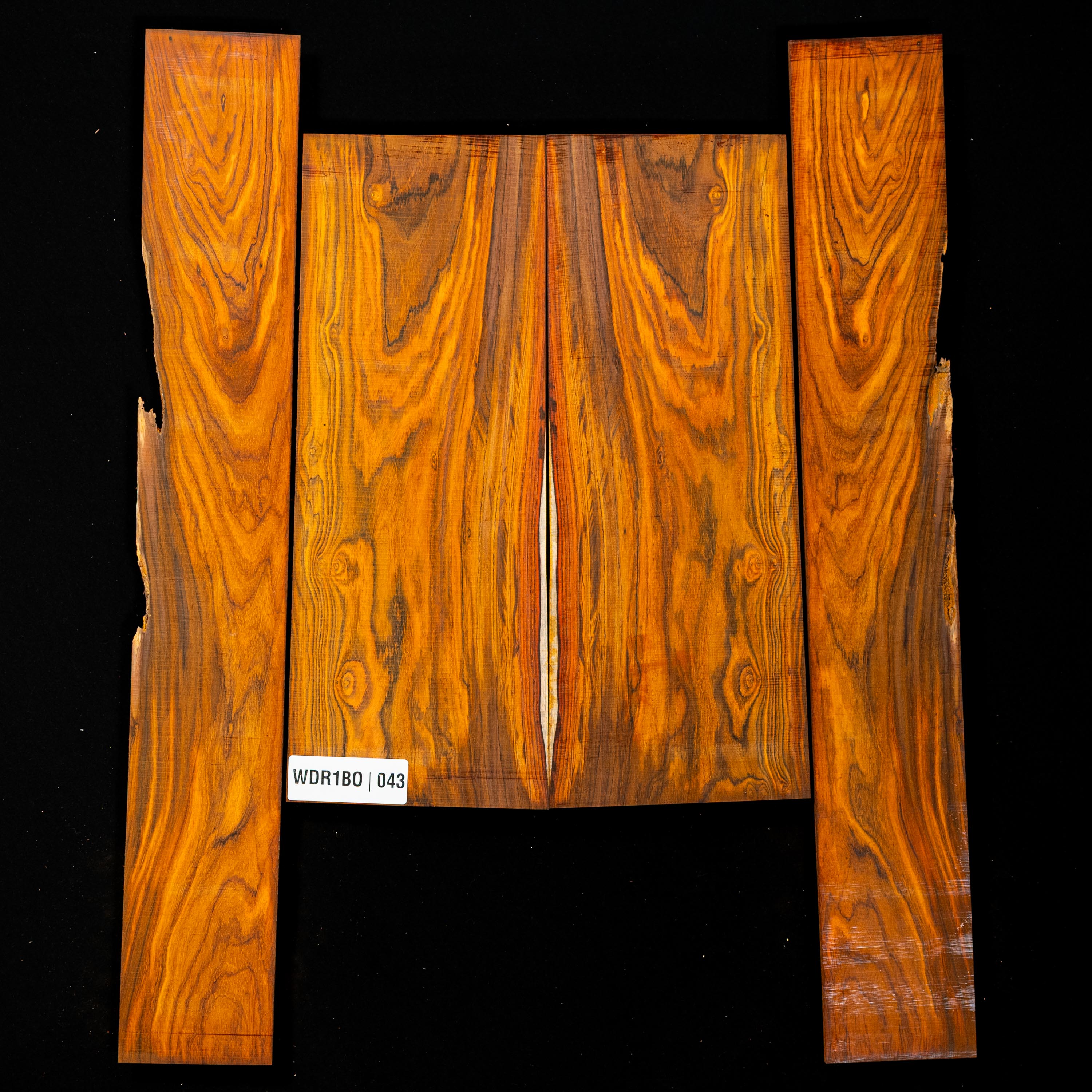 Set de Fondo y Aros de Cocobolo - 043